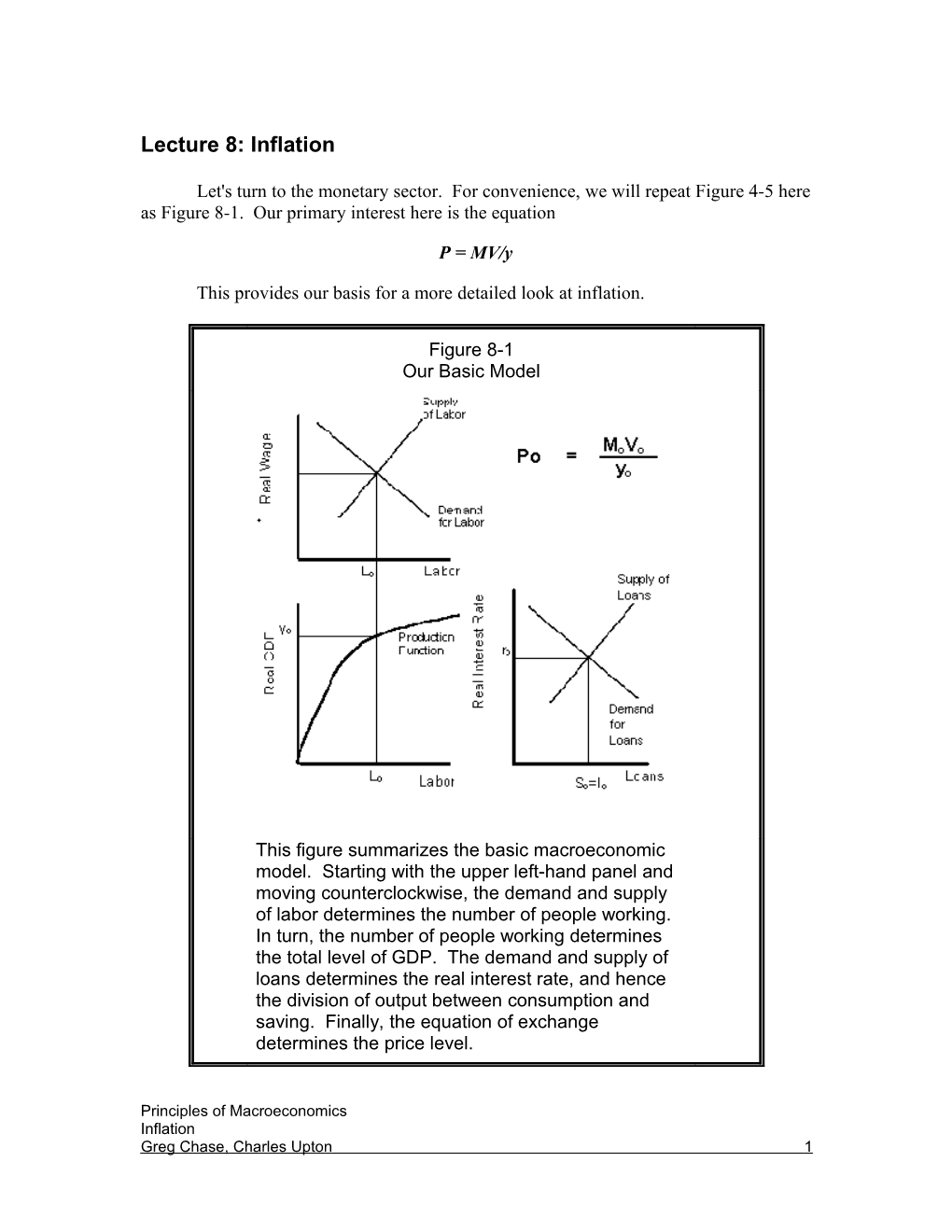 Lecture 1: Introduction to Macroeconomics