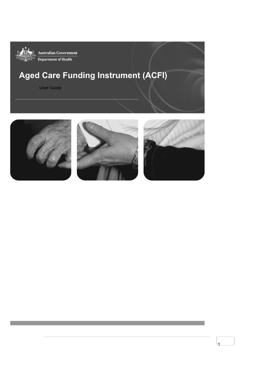 Aged Care Funding Instrument - User Guide