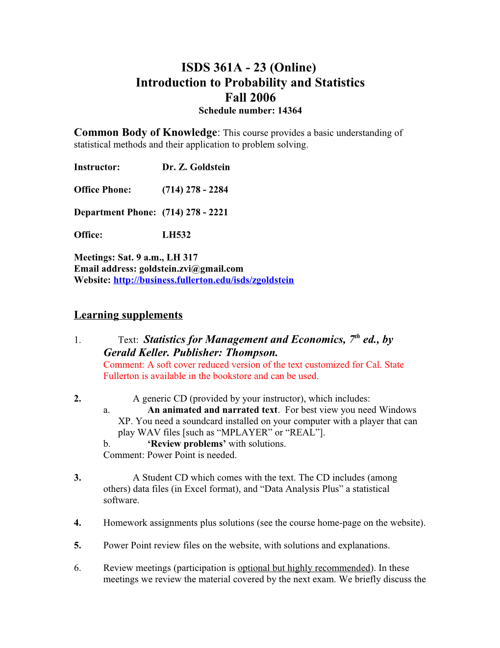 Introduction to Probability and Statistics