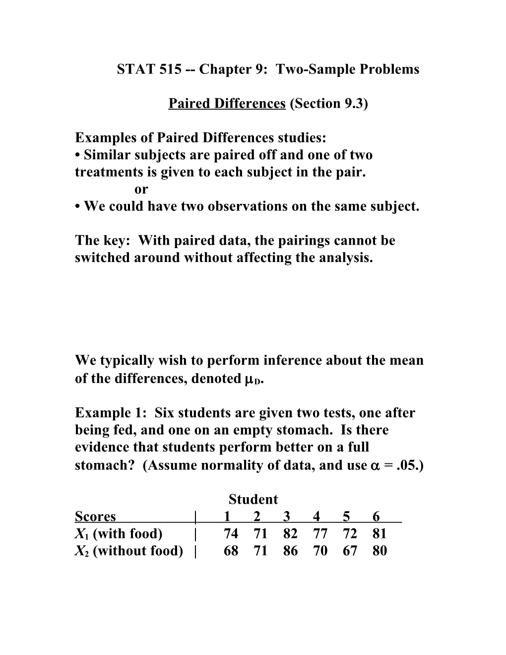 STAT 515 Chapter 8: Hypothesis Tests
