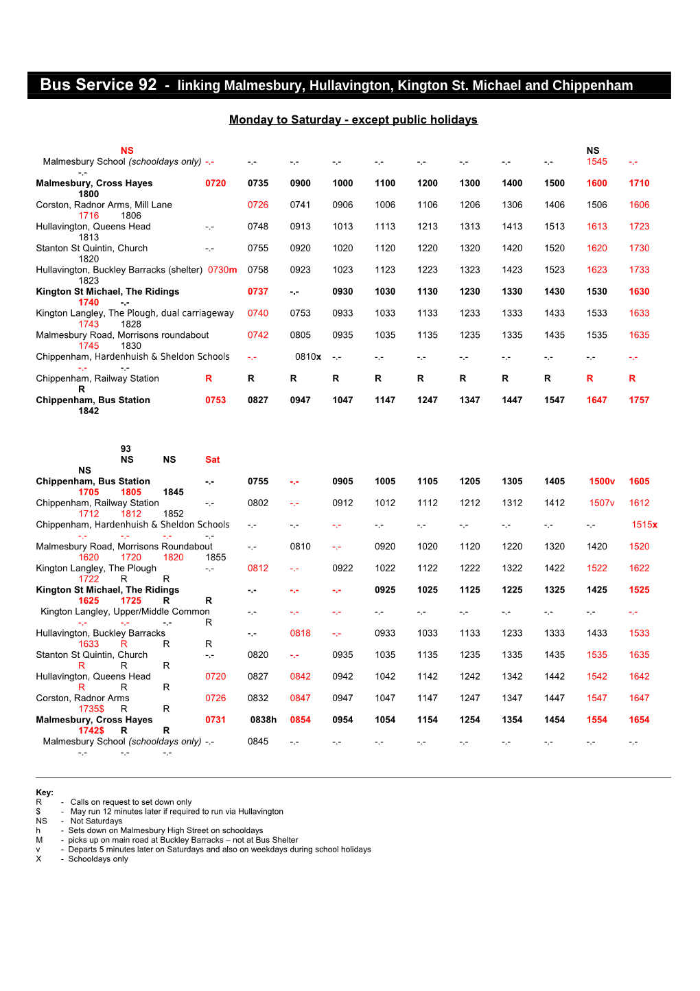 Request for Quotation for Passenger Transport Bus Service