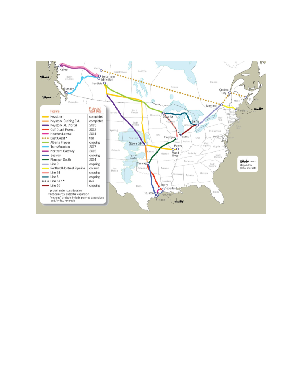 Google Map of All US Crude Oil Refineries