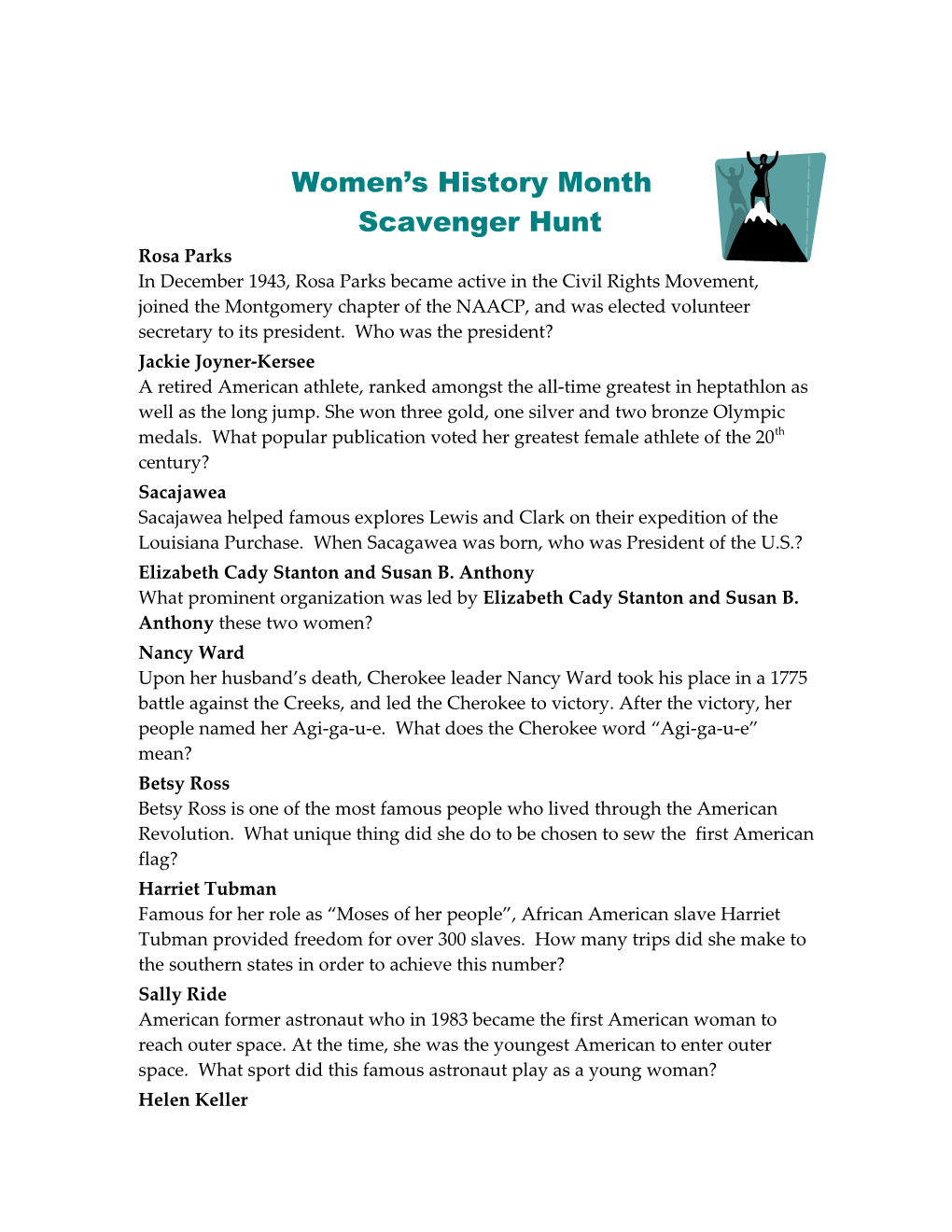 Women S History Month