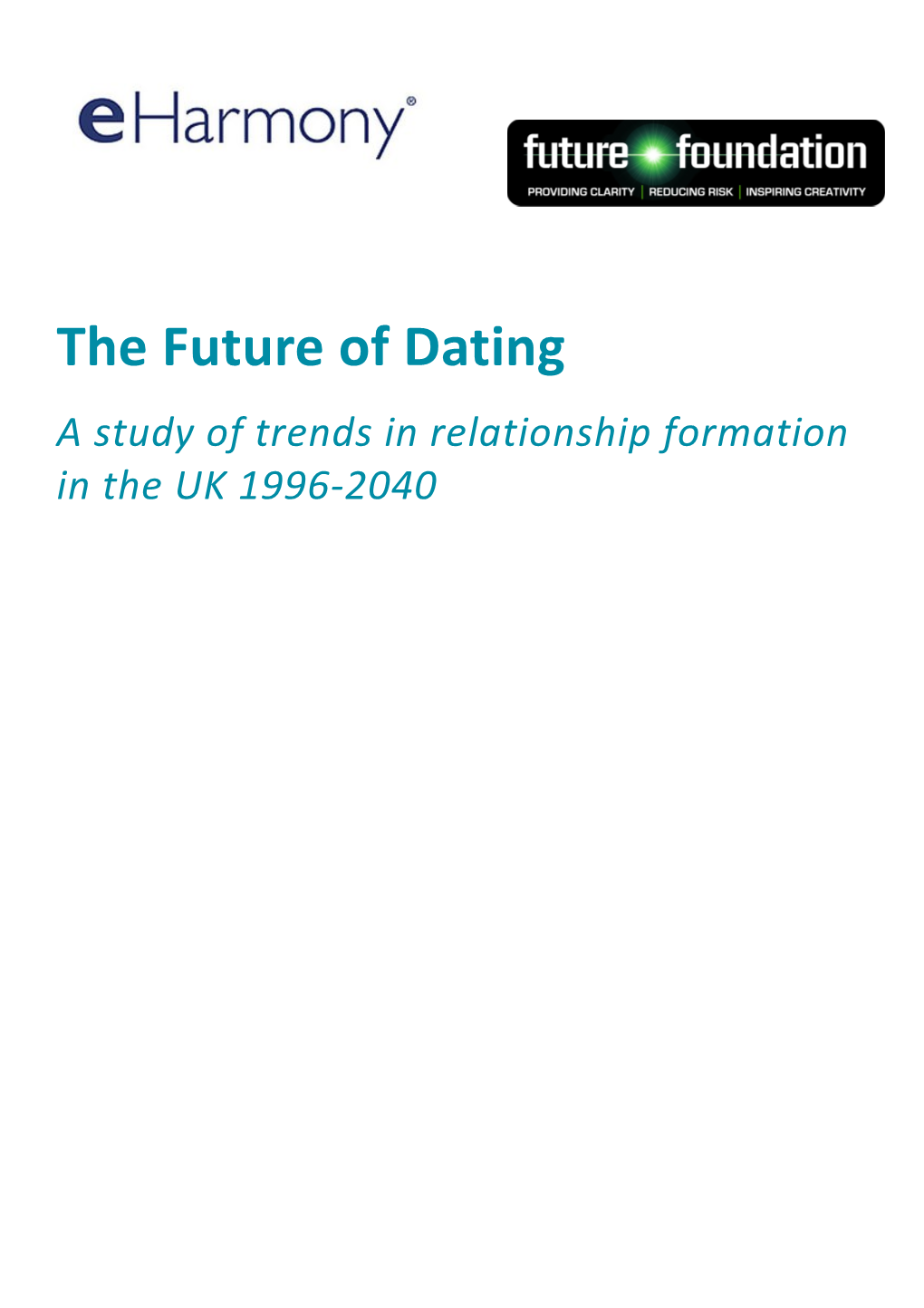 The Future of Dating