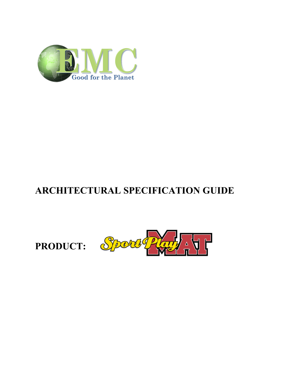 Architectural Specification Guide