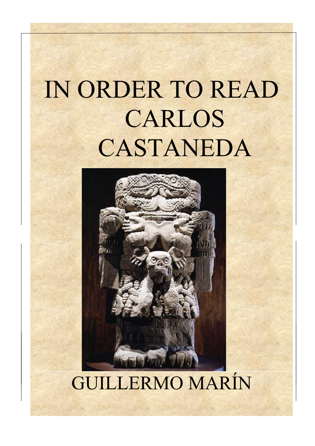 Para Leer a Carlos Castaneda