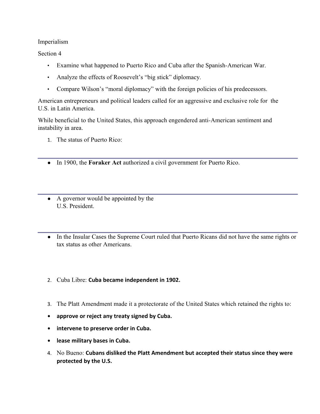 Analyze the Effects of Roosevelt S Big Stick Diplomacy