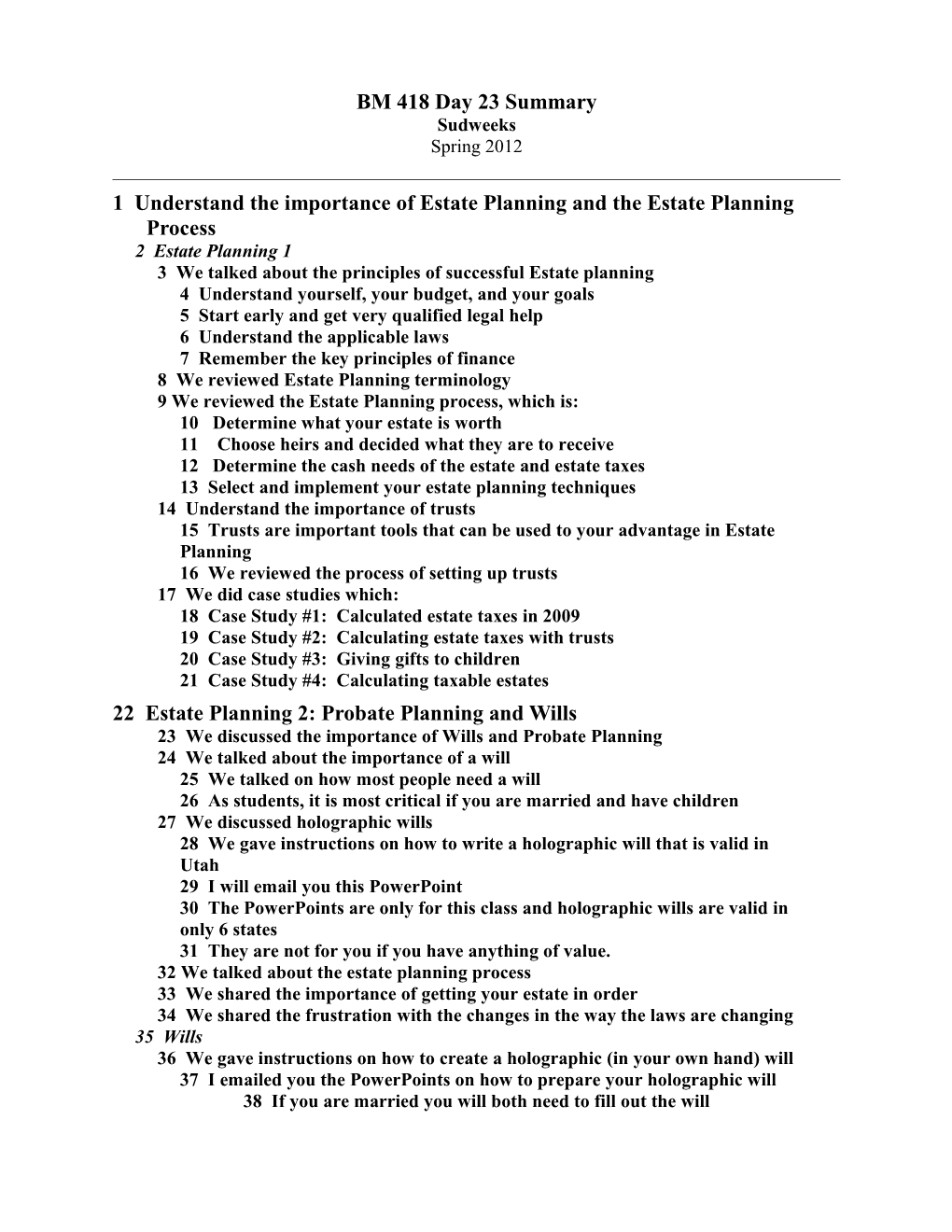 BM 410-1 Day One Notes and Objectives s3