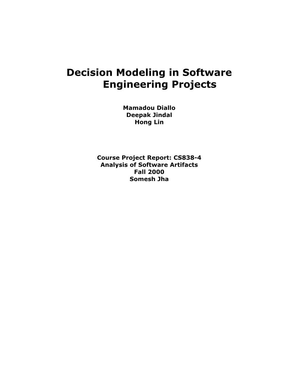 Decision Trees Offer an Alternative to Financial Option Pricing Models for Valuing Real Options