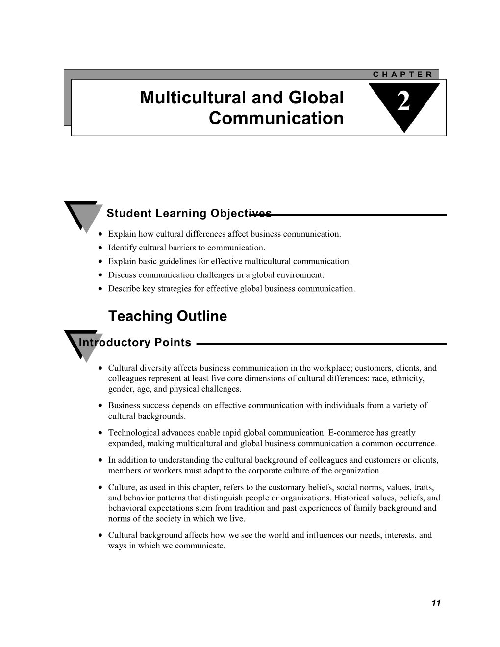 Chapter 2 International and Cross-Cultural Communication