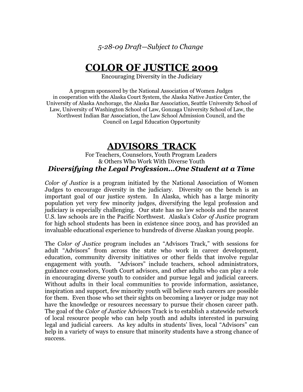 Color of Justice 2006 s1