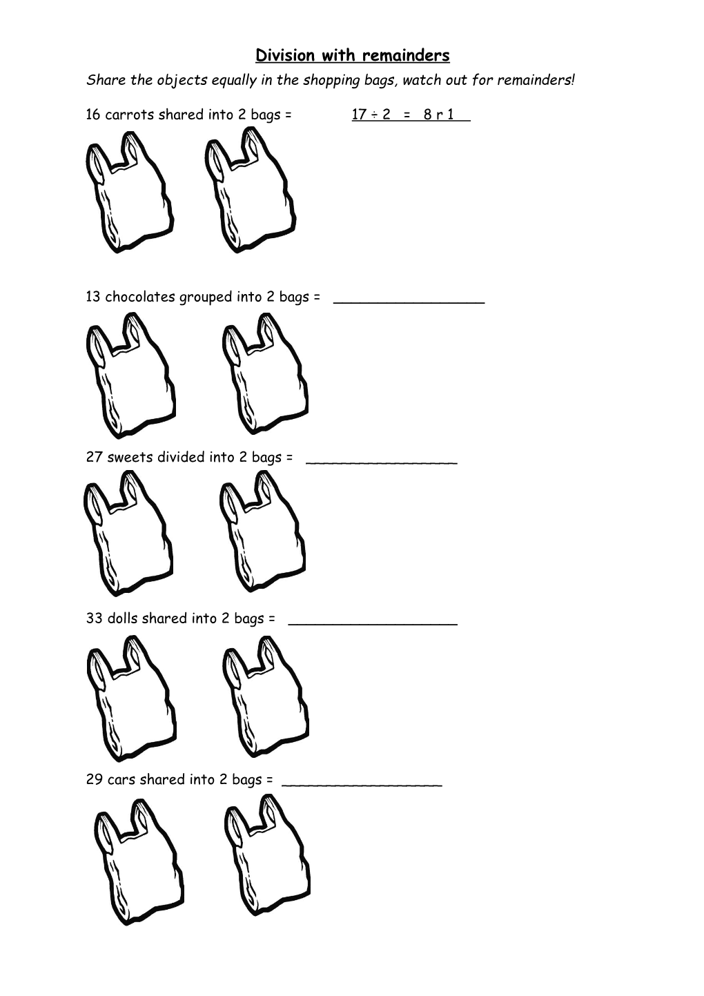 Division with Remainders