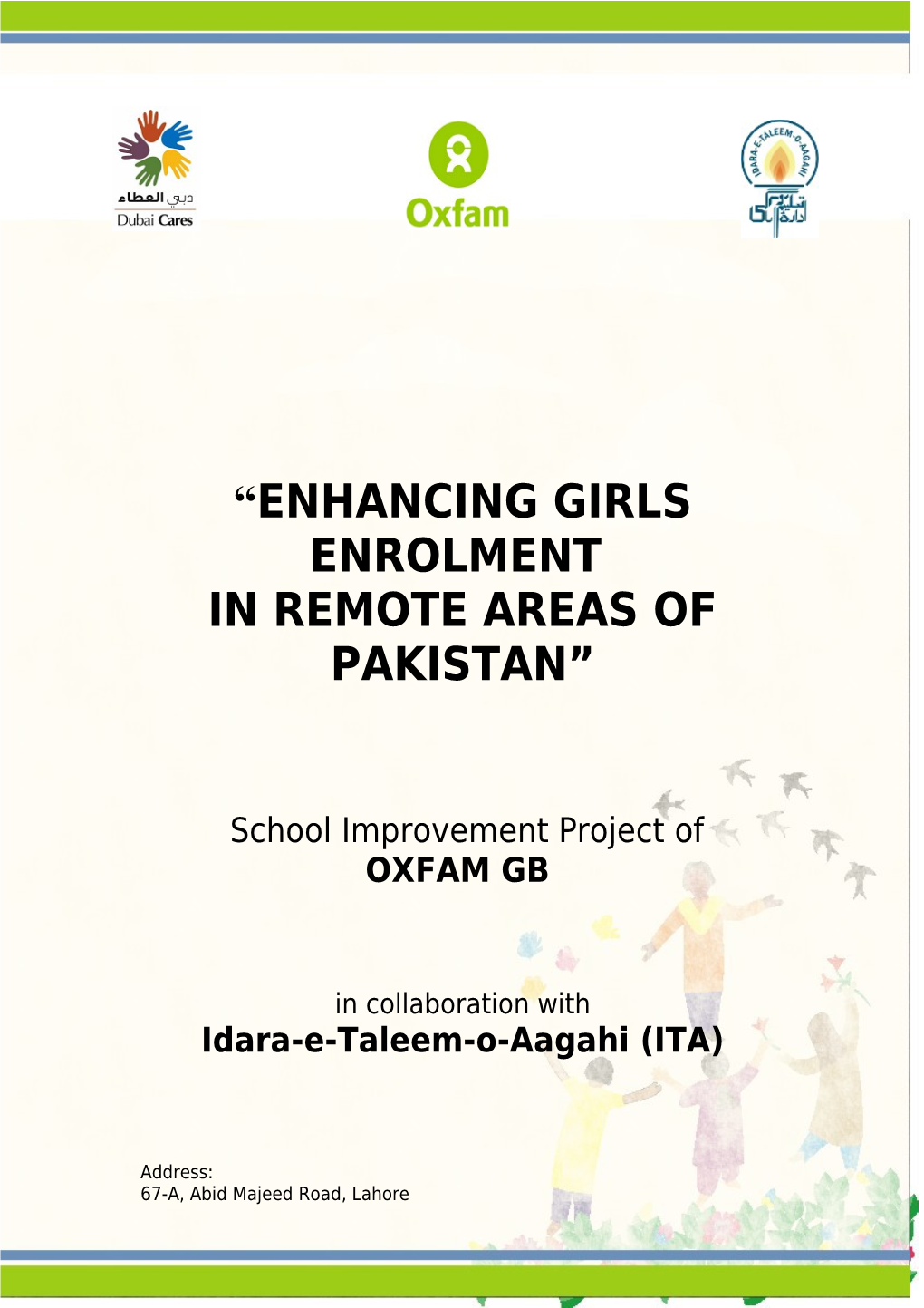 Enhancing Girls Enrolment