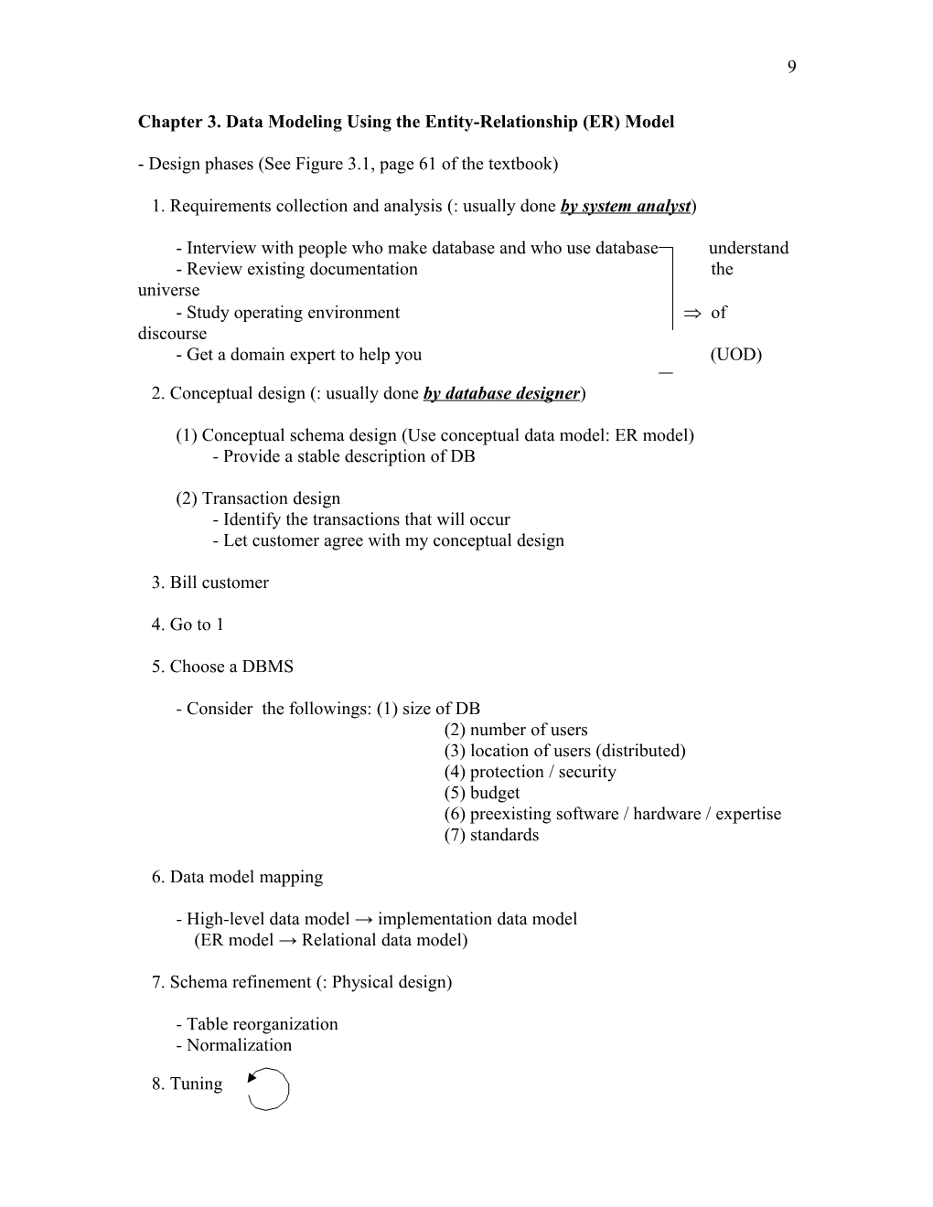 Chapter 3. Data Modeling Using the Entity-Relationship (ER) Model