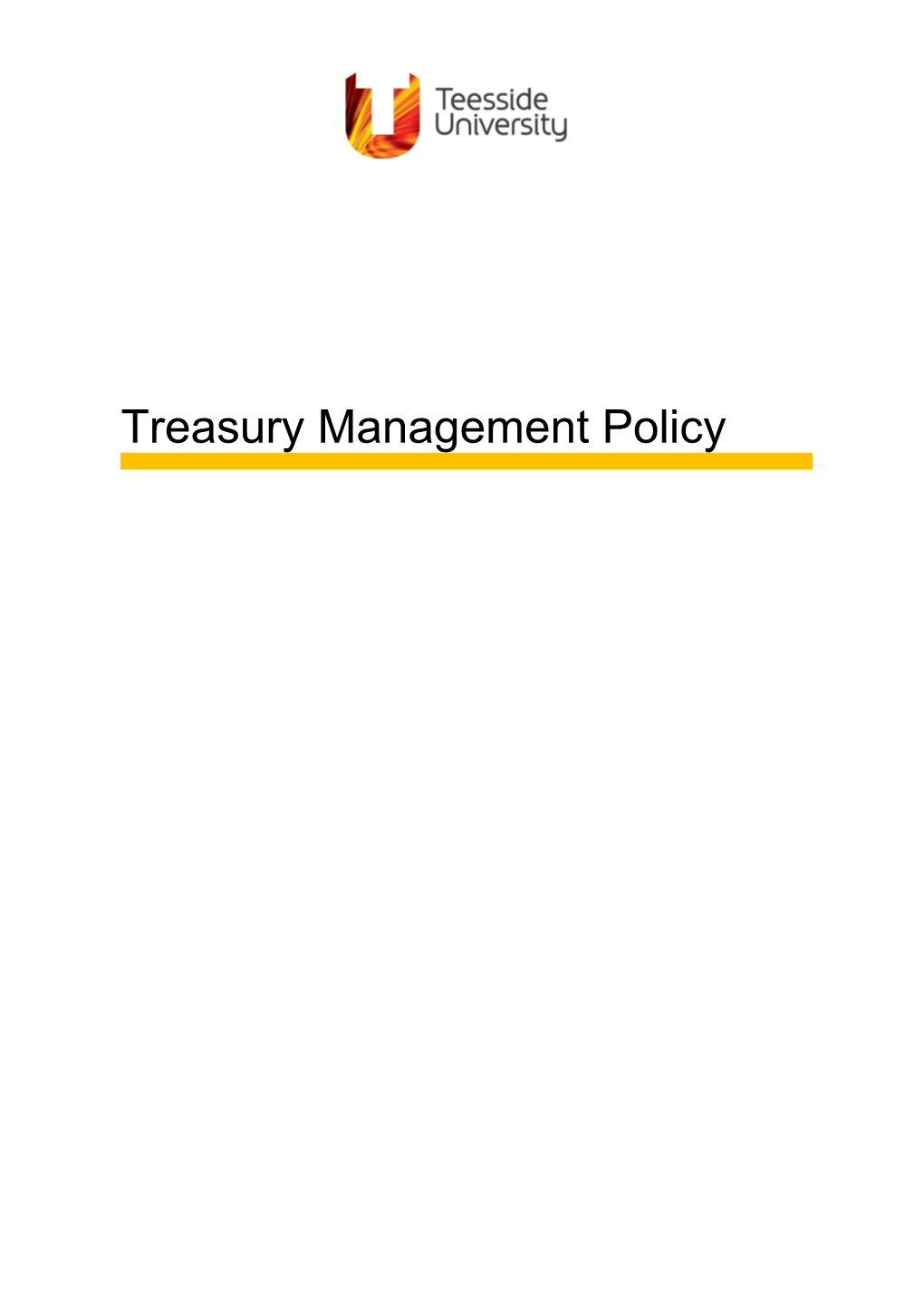 TMP Policy Document