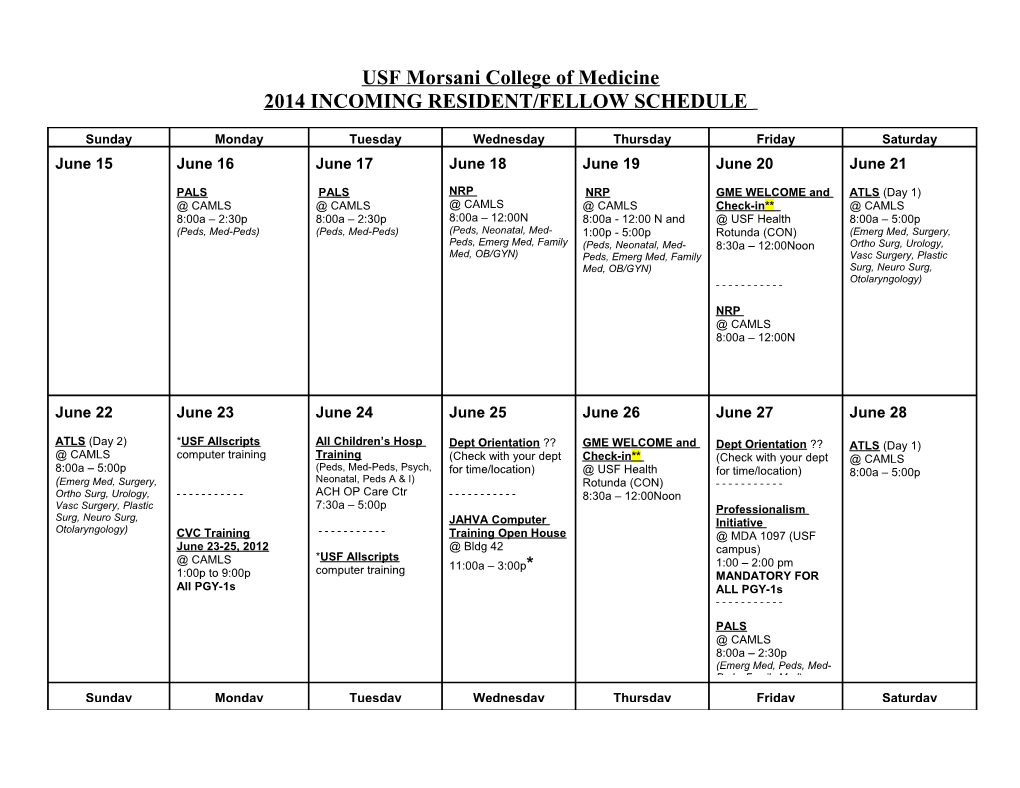 USF Morsani College of Medicine