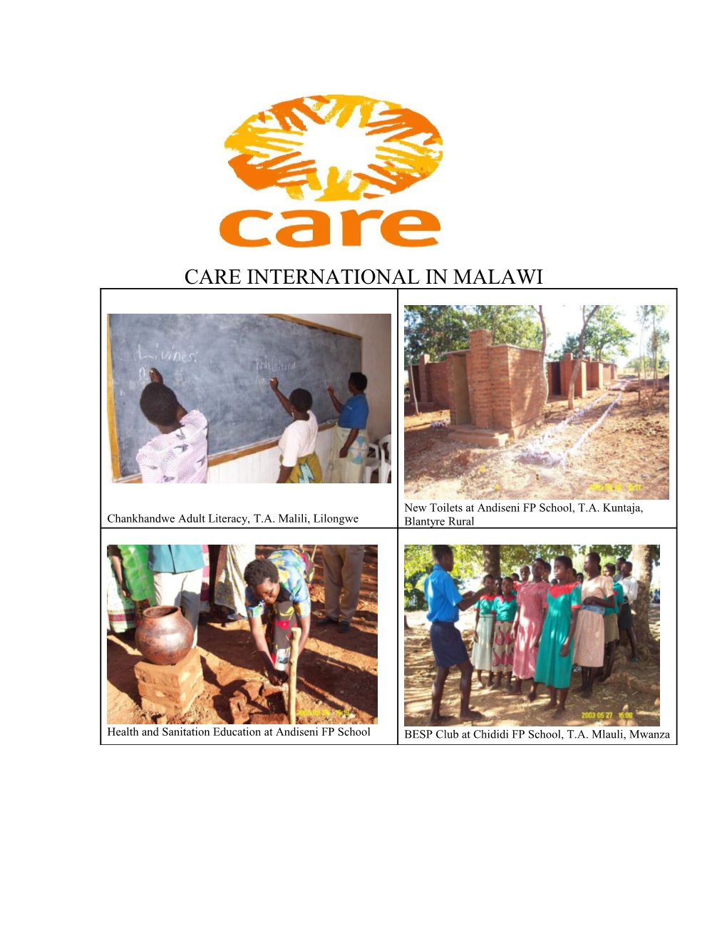 Basic Education Support Project