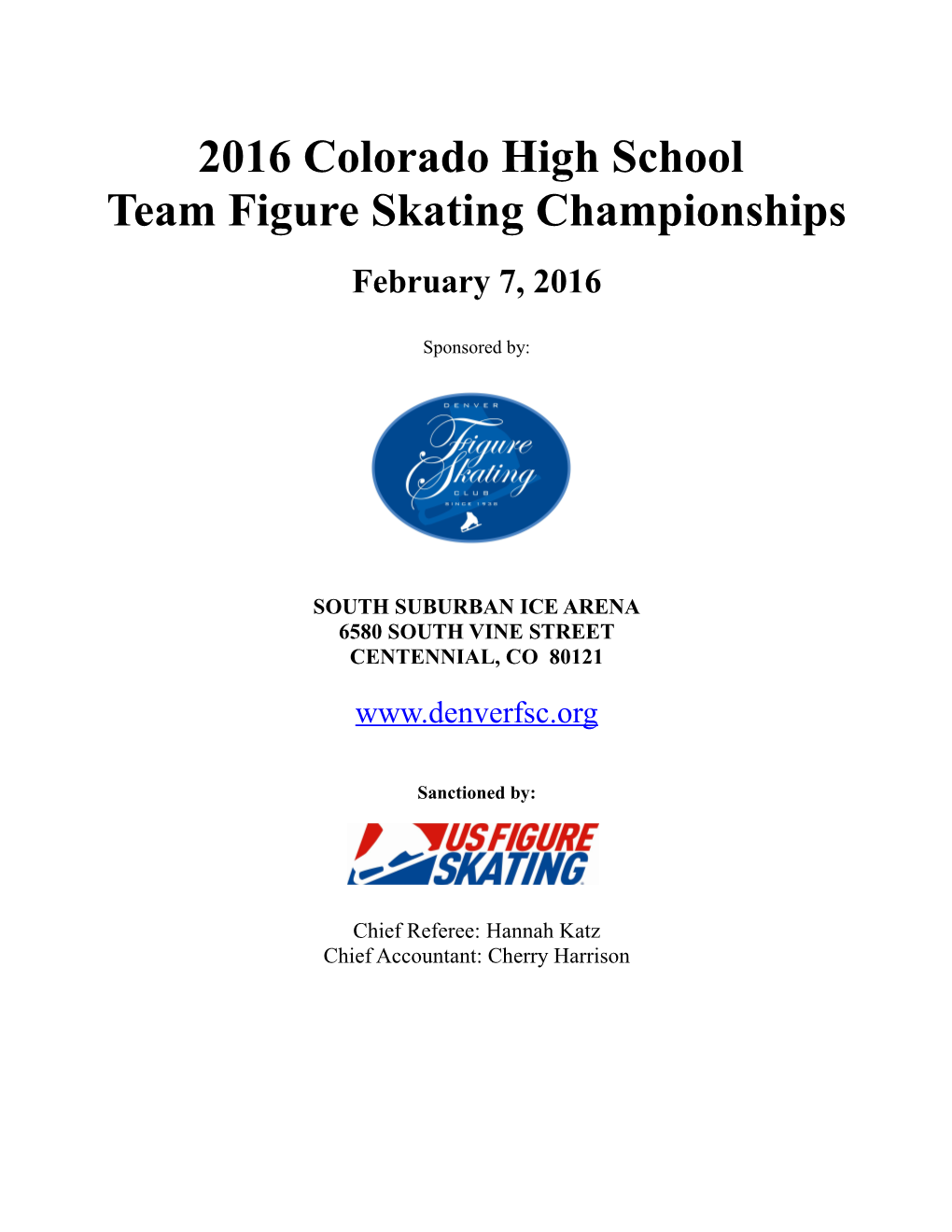 10Th Annual Colorado High School Team