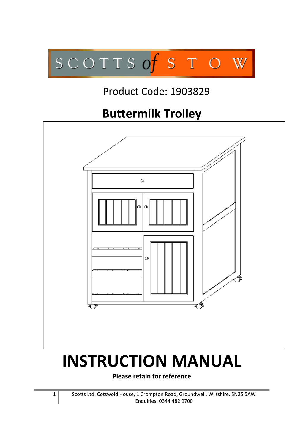 Buttermilk Trolley