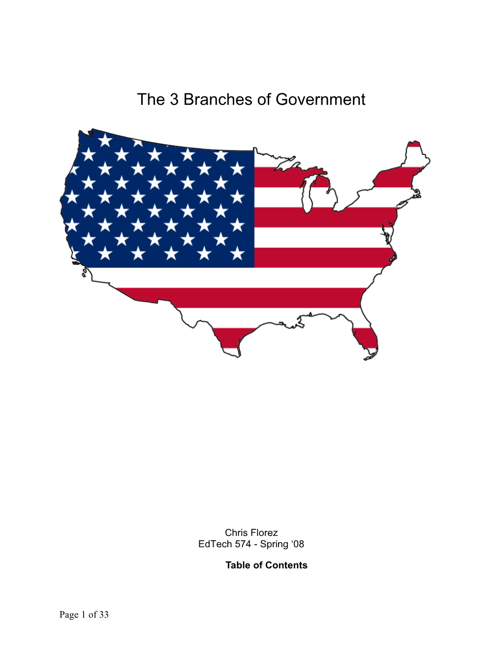 The 3 Branches of Government