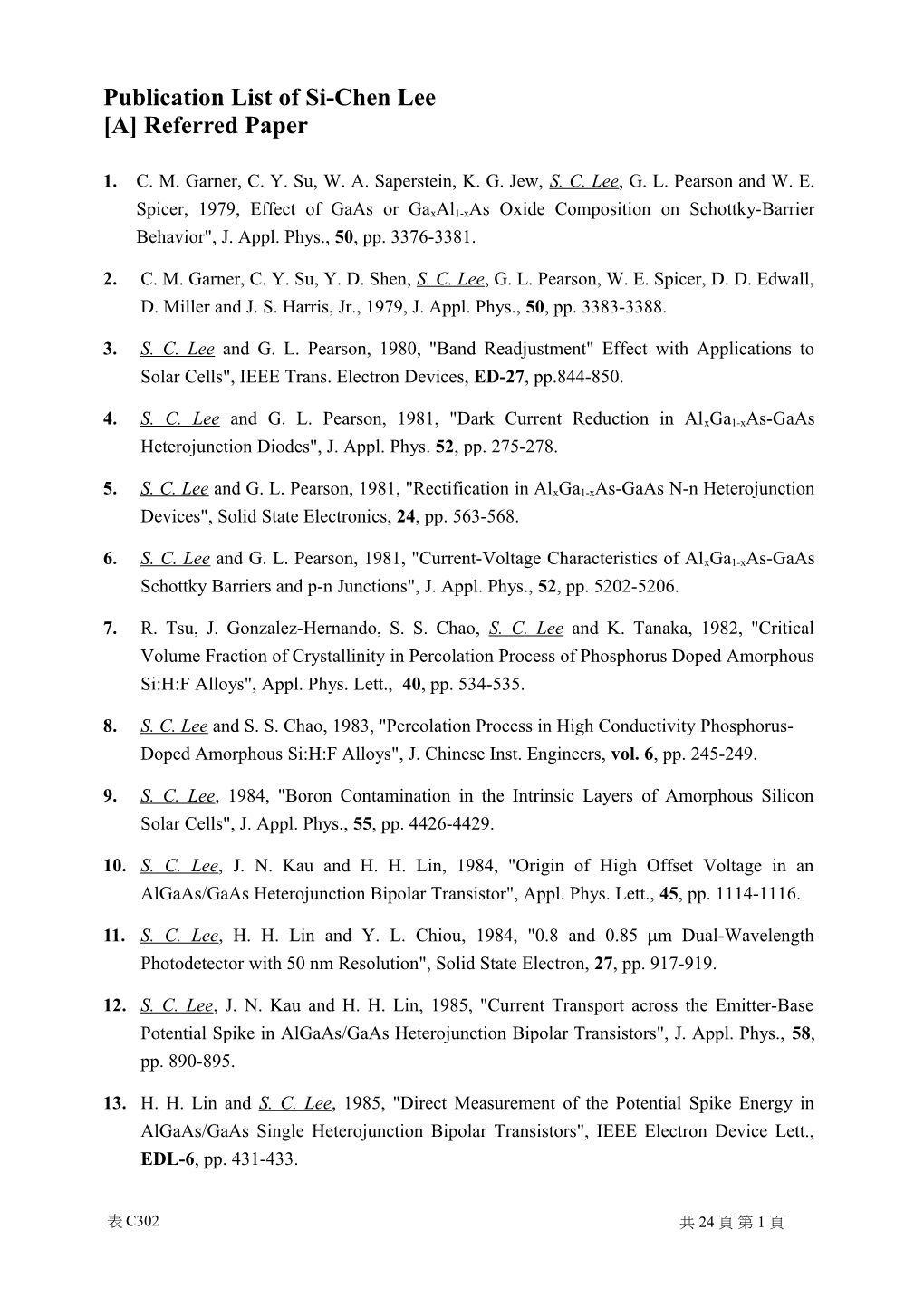 A Referred Paper (International)