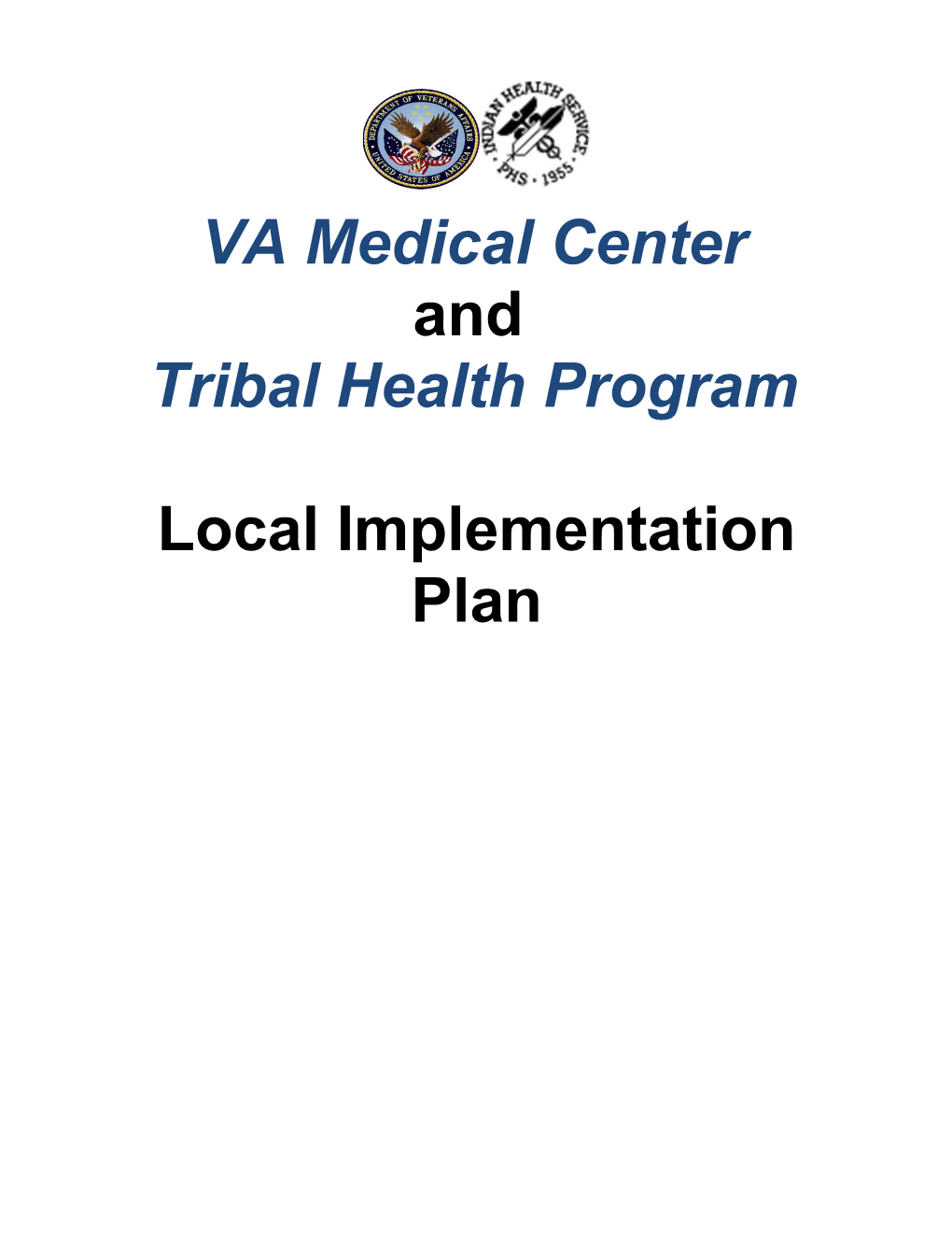 VA and THP Local Implementation Plan