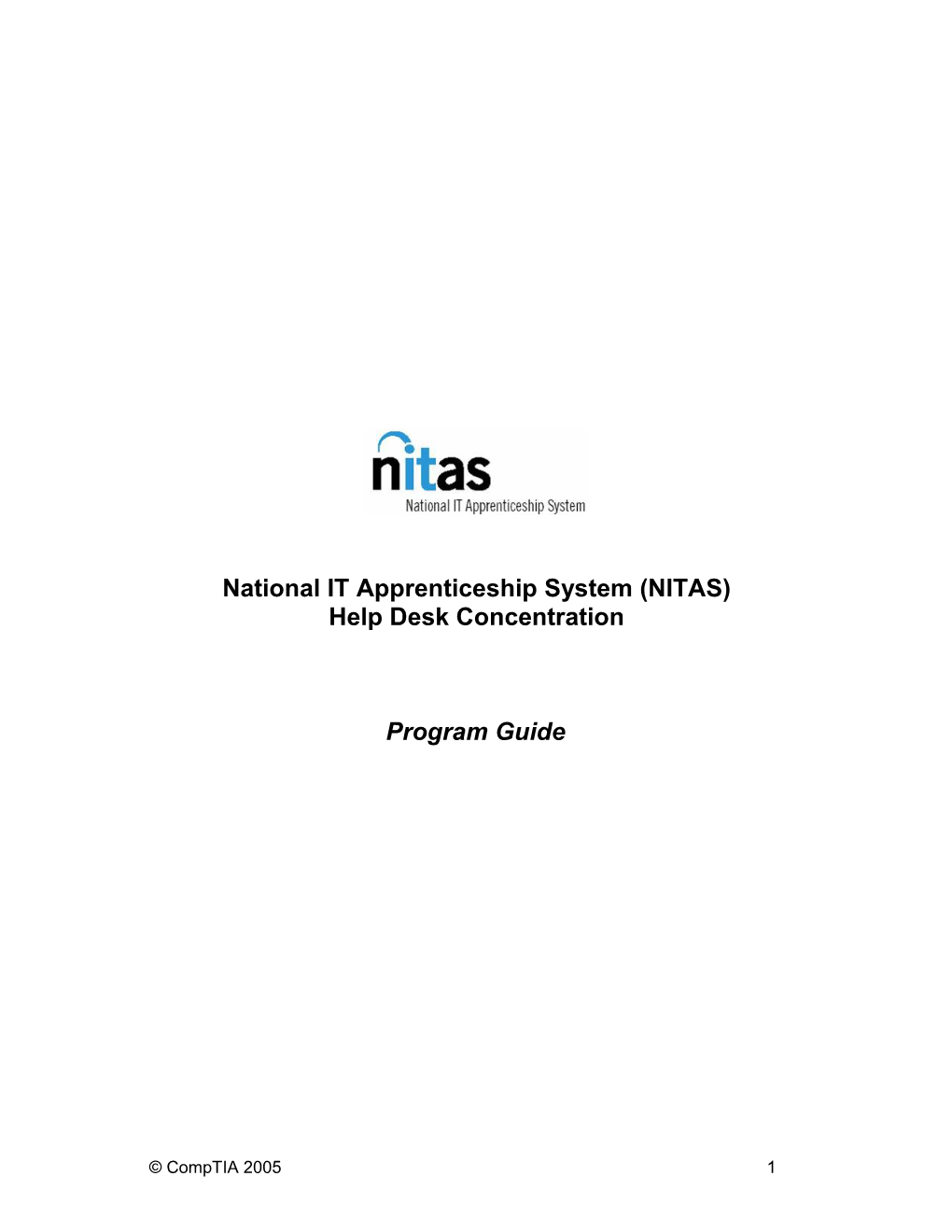 National IT Apprenticeship System (NITAS)