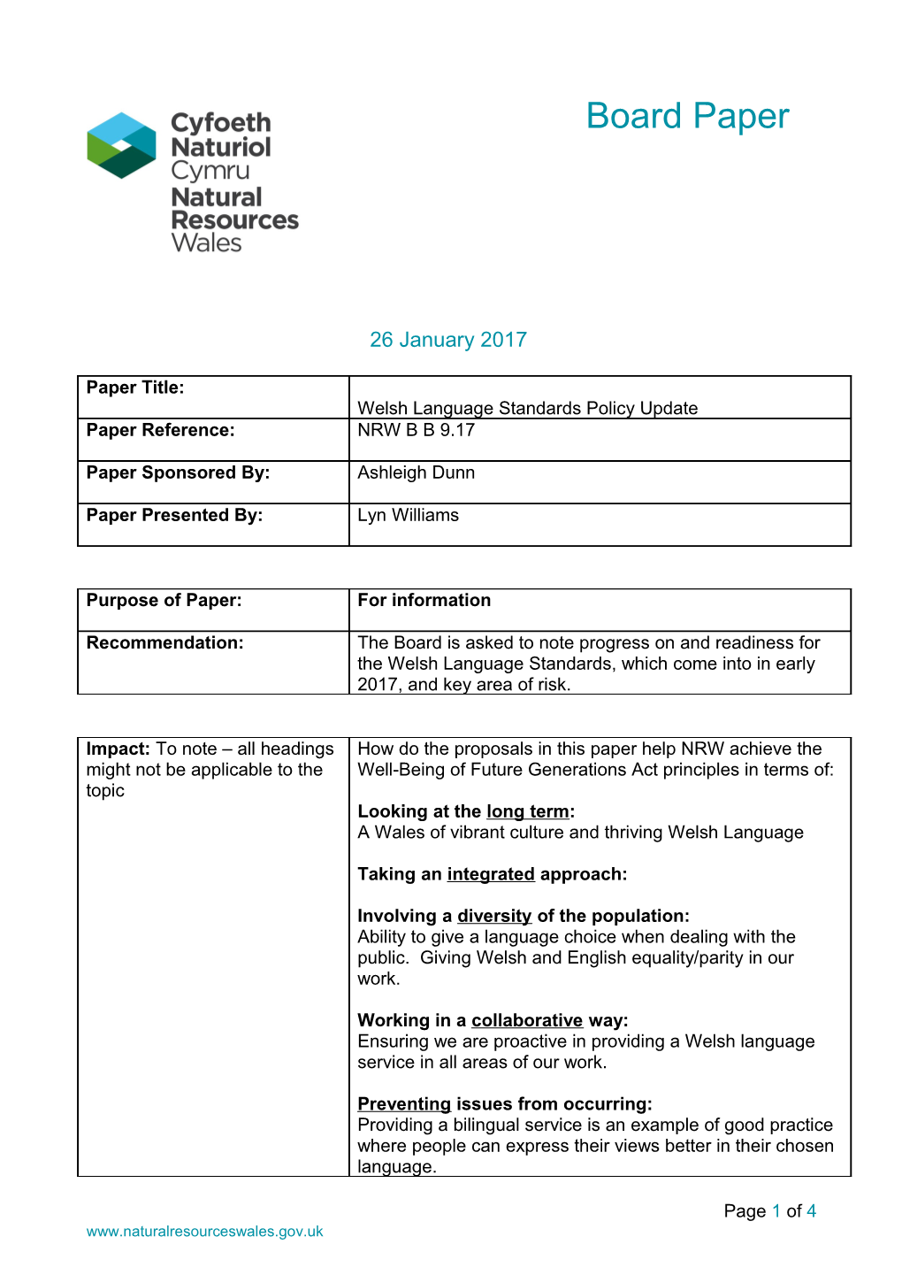 2. We Have Identified Some Areas Within the Standards That Are at Risk of Non-Compliance