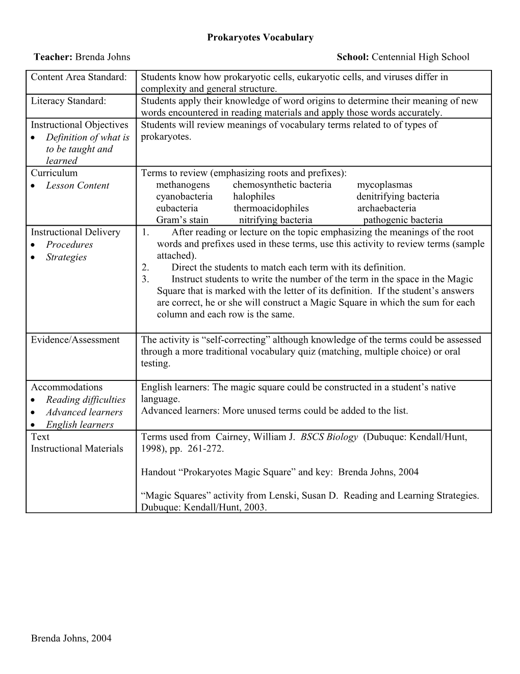 Lesson Plan Form s2