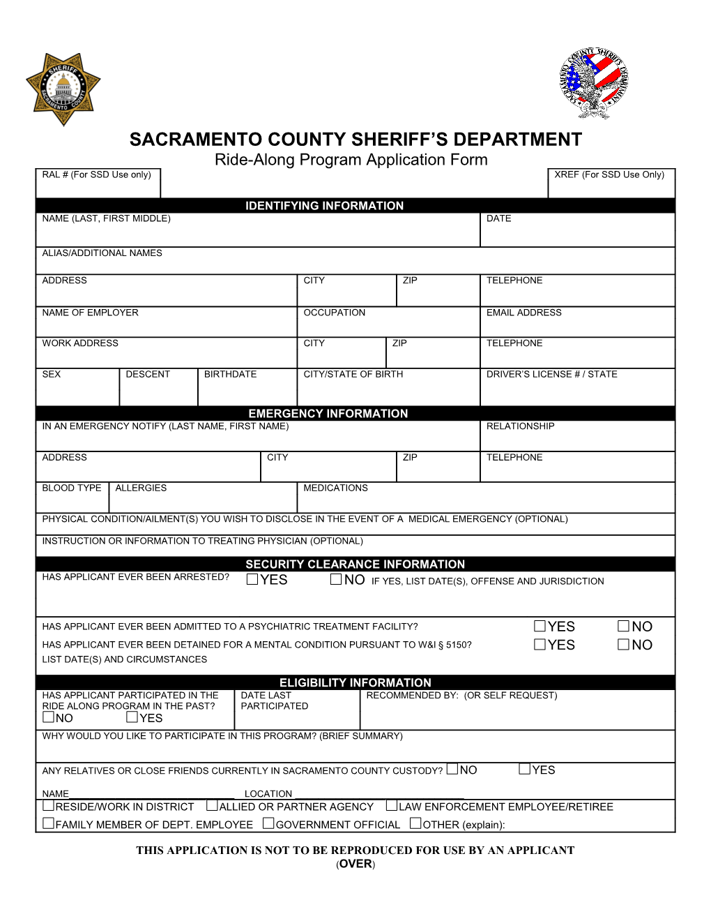 Sacramento County Sheriff S Department