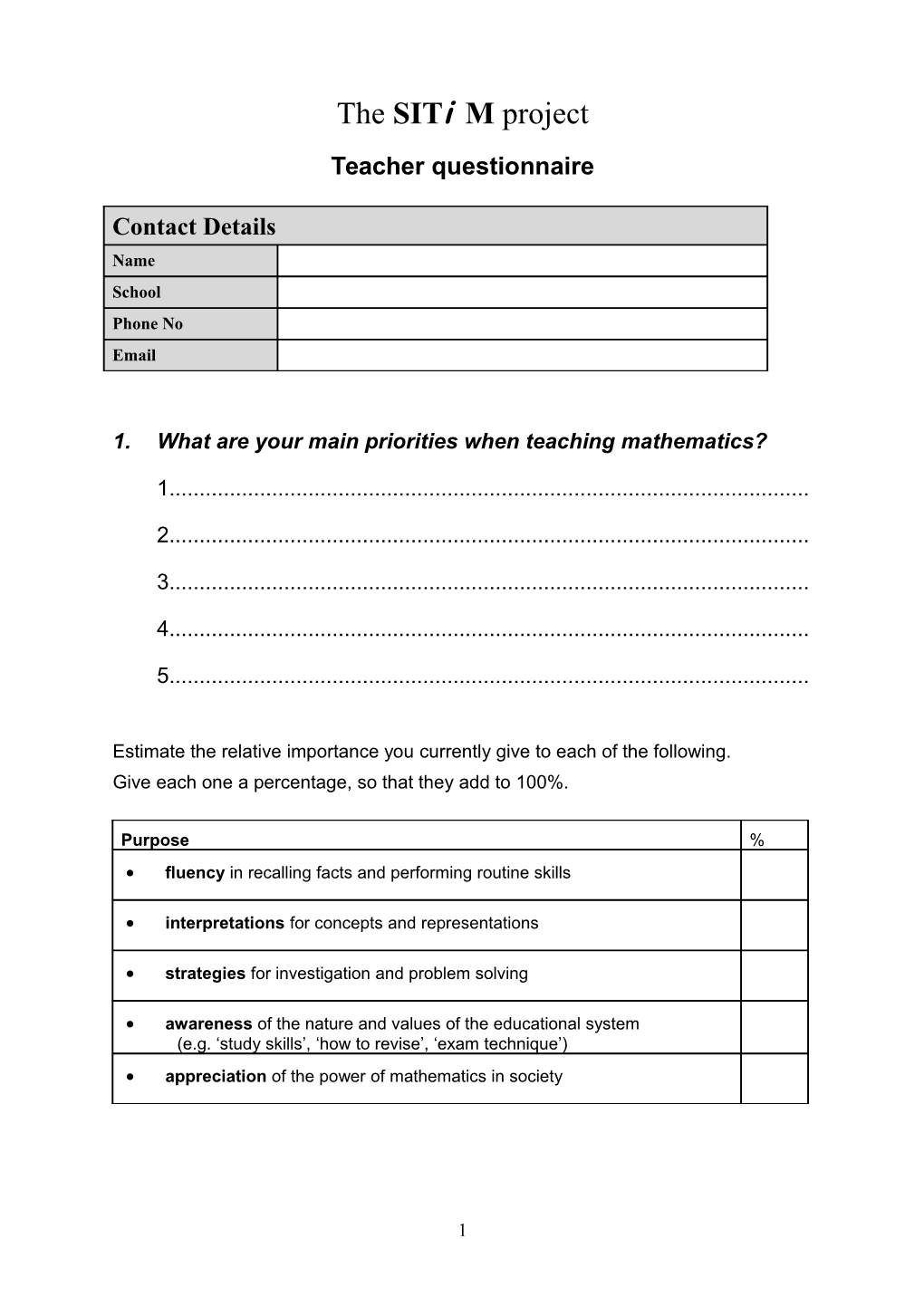 Learning Mathematics Through Discussion and Reflection