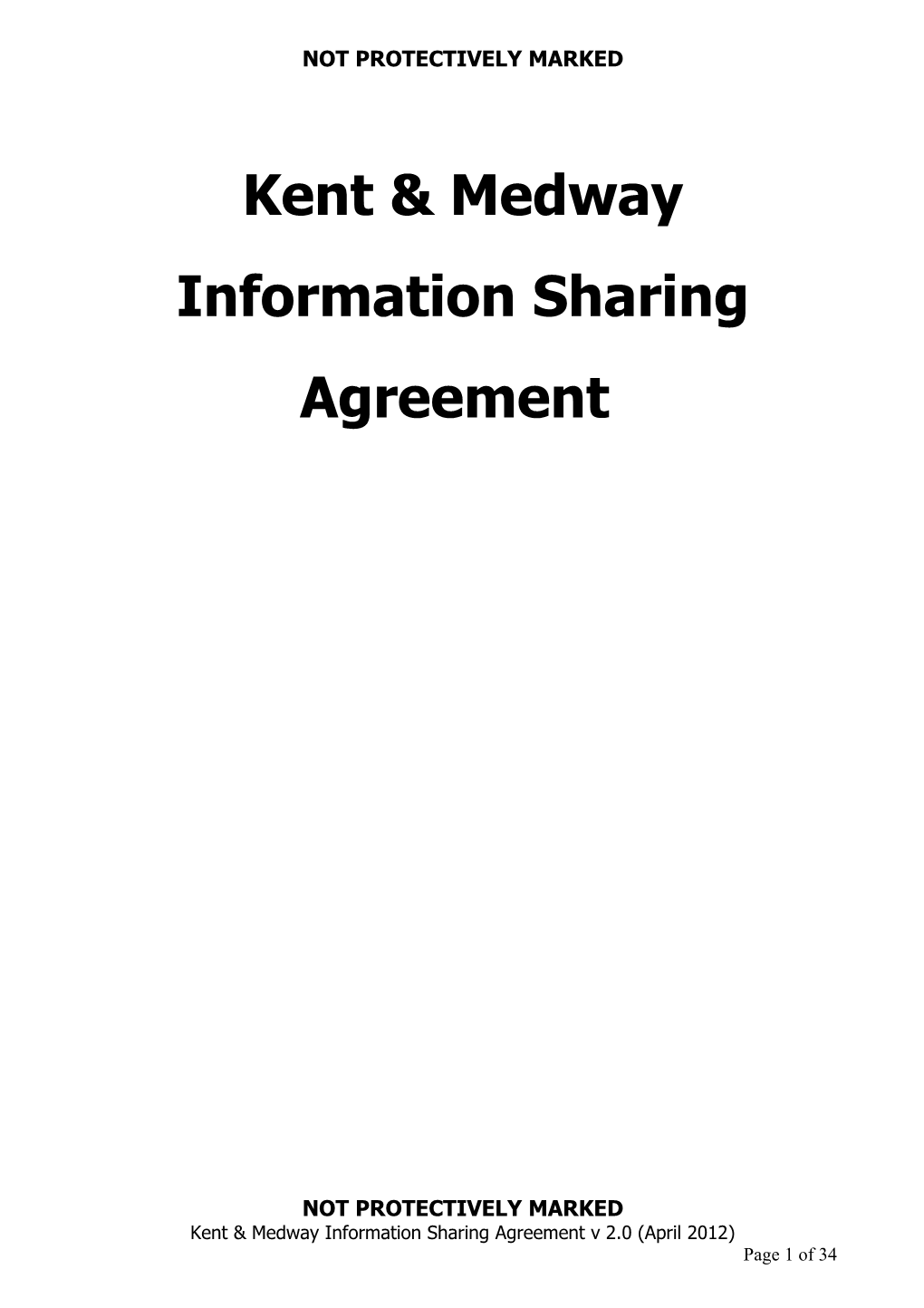 Information Sharing Agreement