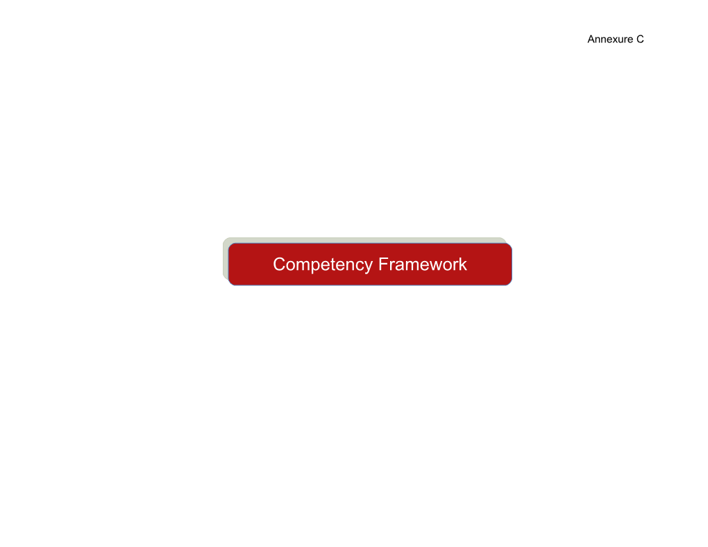 Competency Framework: Local Government Management
