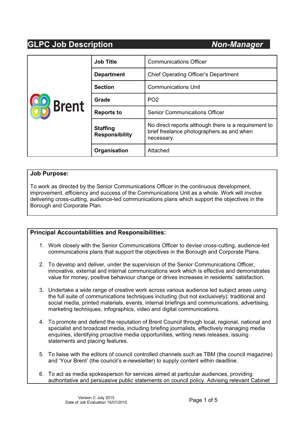 Application for Job Evaluation s6