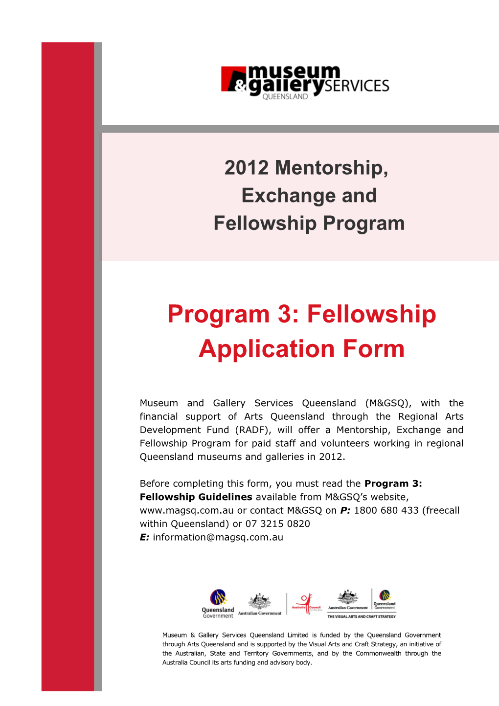 International Fellowship Programx 2 Opportunities