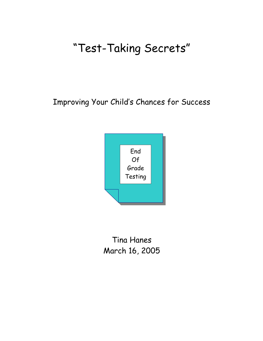 Test-Taking Secrets