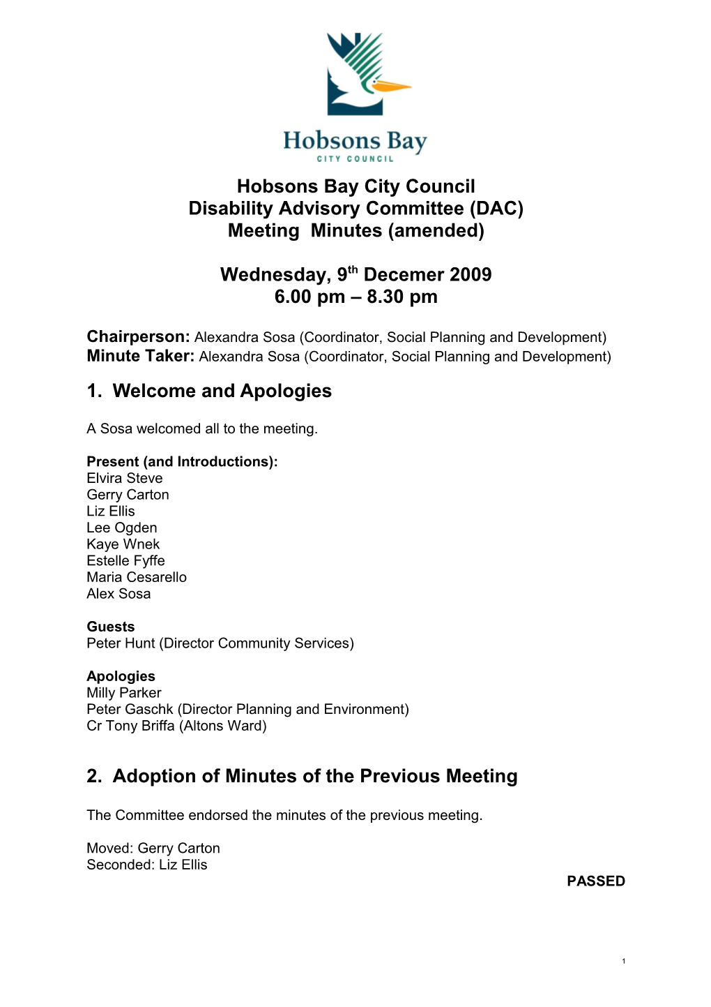 Hobsons Bay City Council