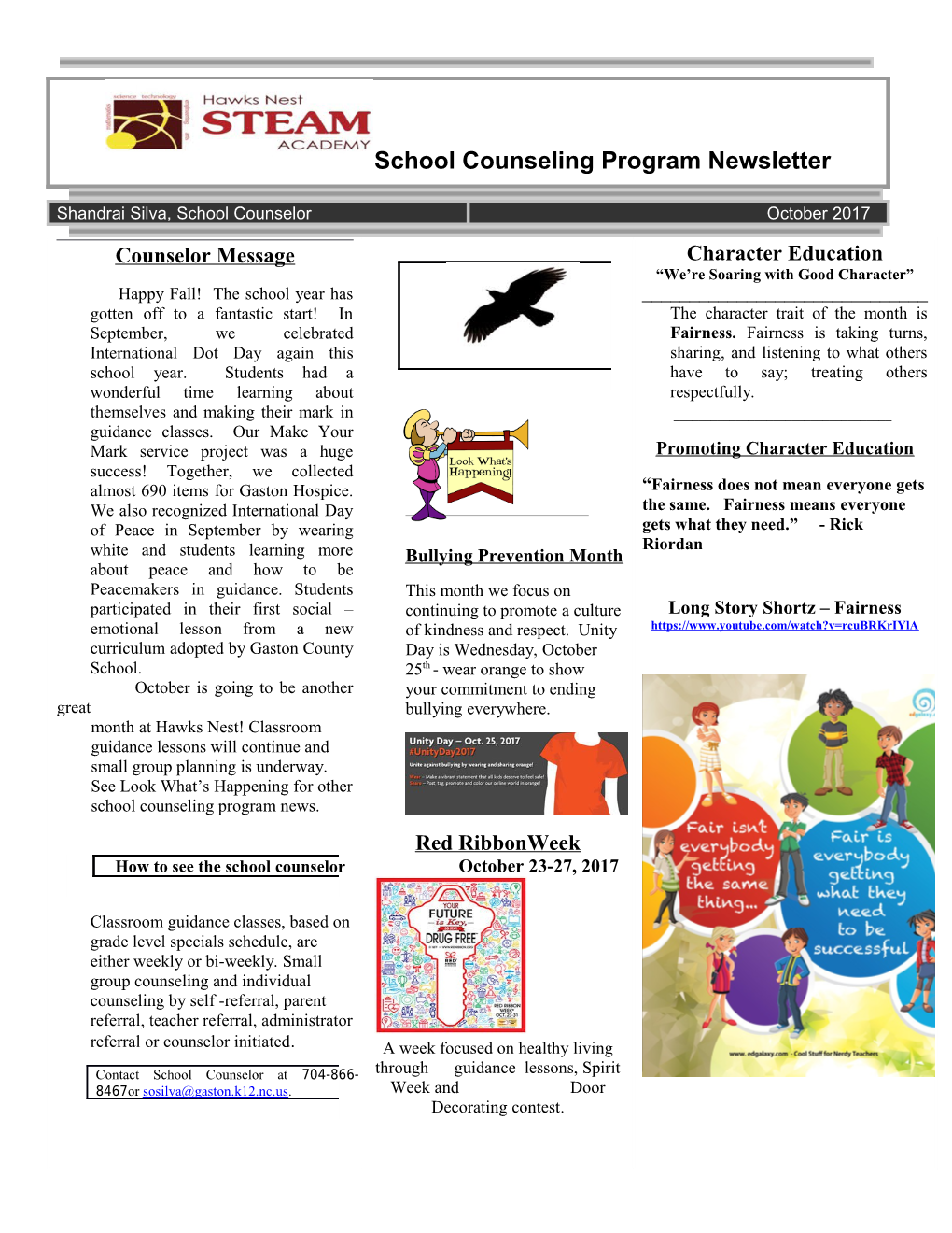 Copy of Elementary Student Newspaper Template Page 1 s1