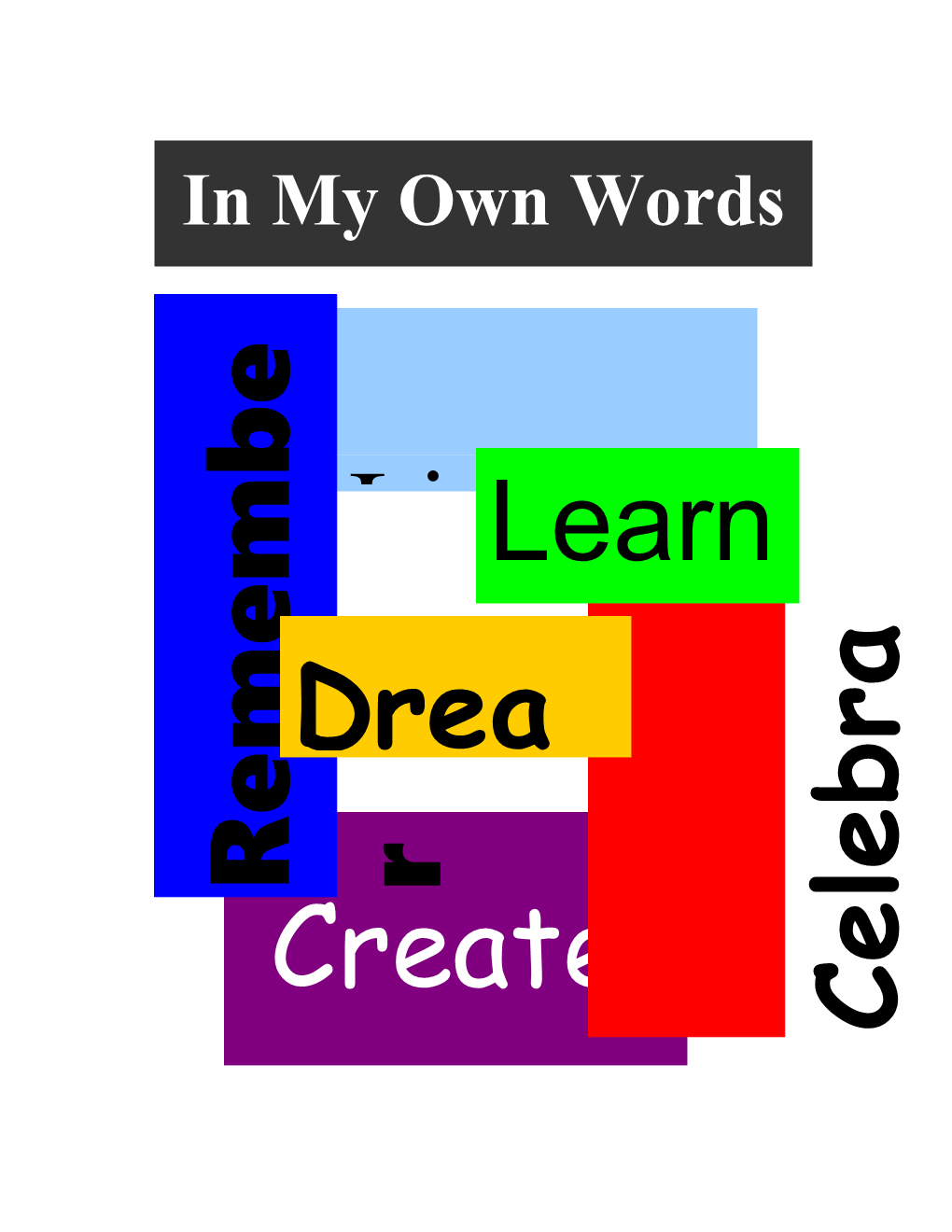 In My Own Words Is Comprised of (1) Writing by Adult ESL Learners in Several North Carolina