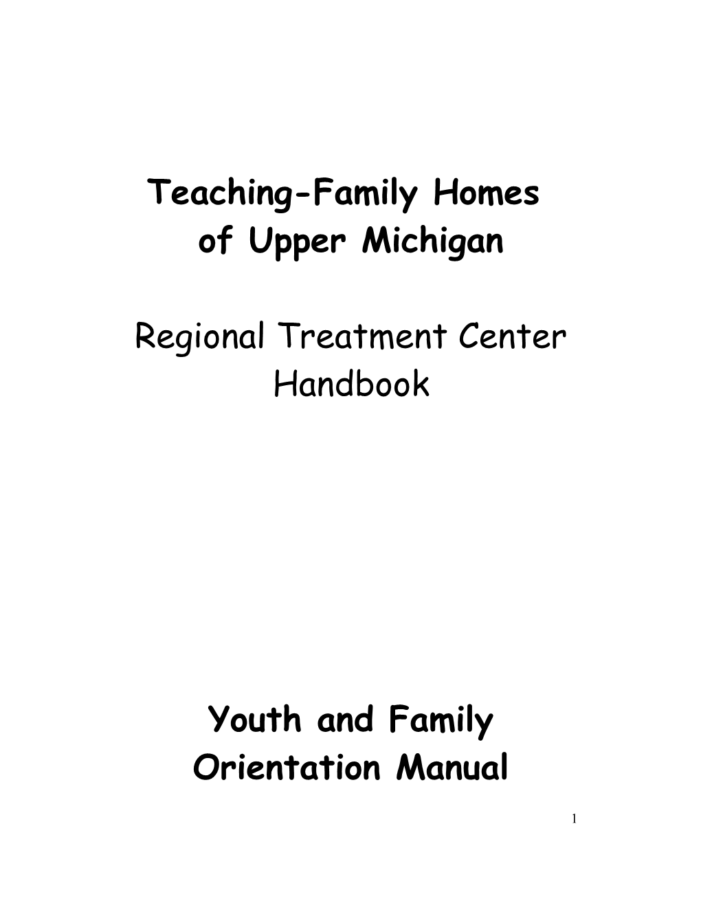 Teaching-Family Homes