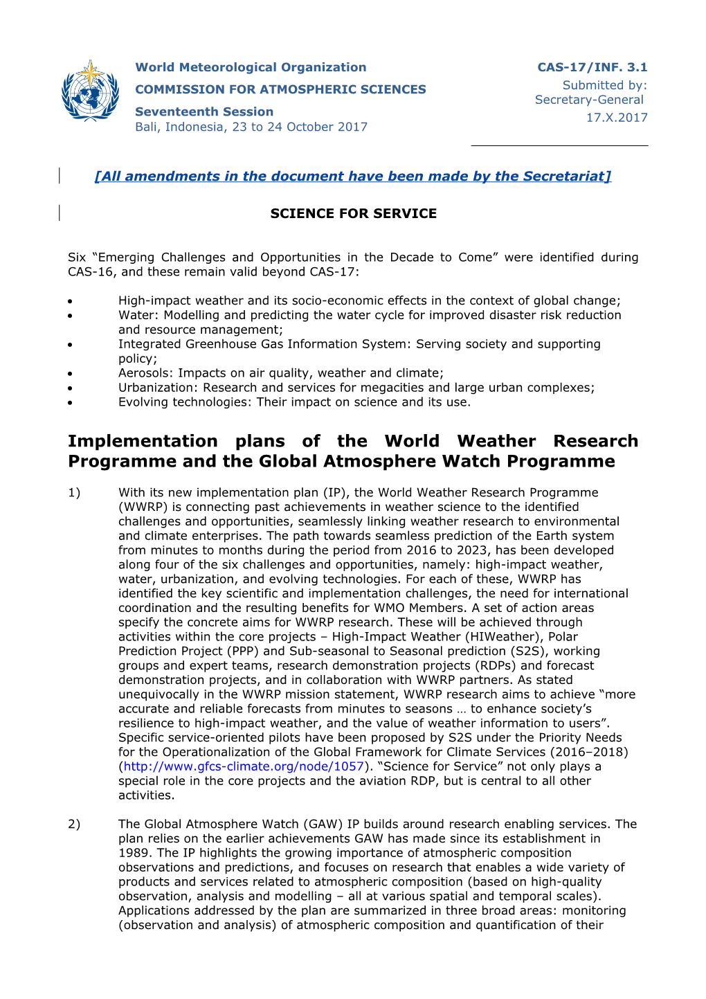 WMO Document Template s9