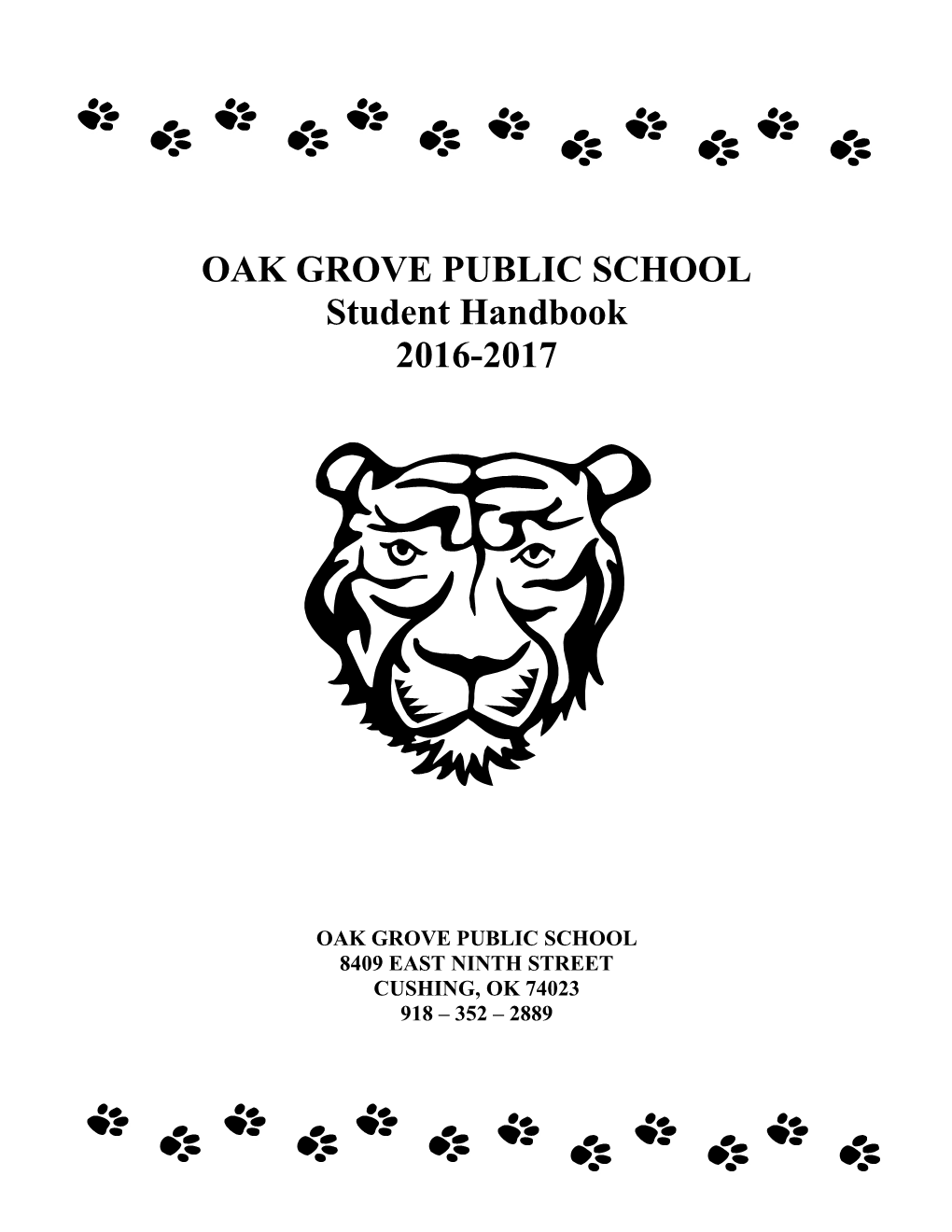 Morrison High School Handbook