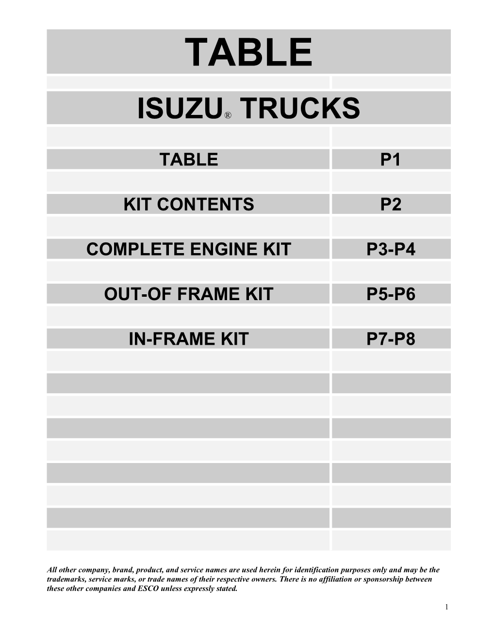 Tracto-Parts Center, Inc