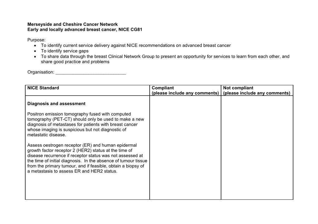 Merseyside and Cheshire Cancer Network