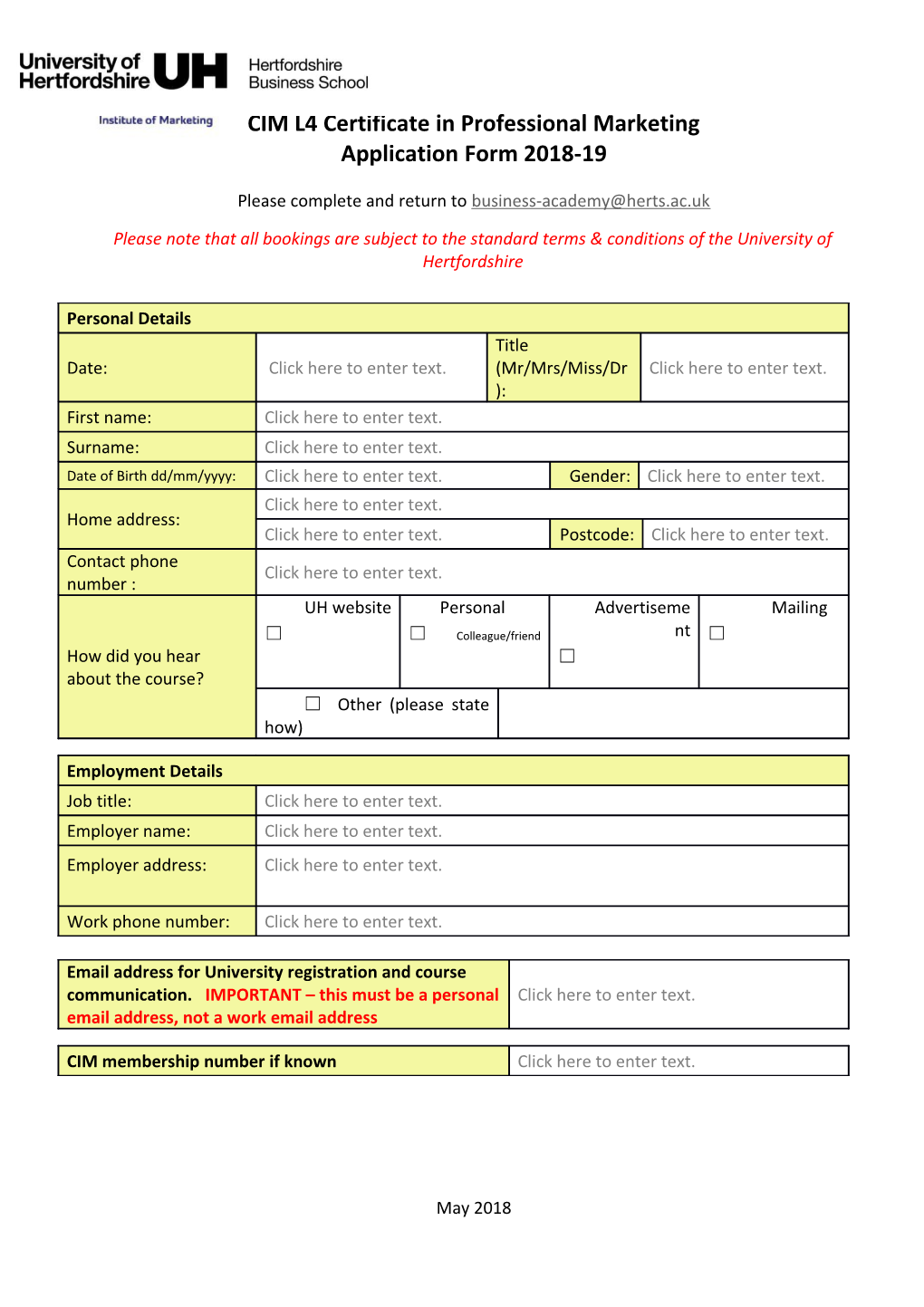 CIM L4certificate in Professional Marketing