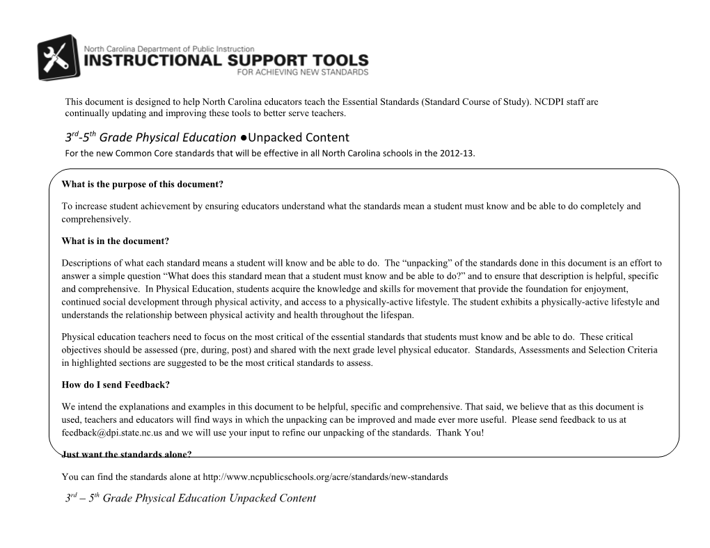 6Thgrade Mathematics Unpacked Content