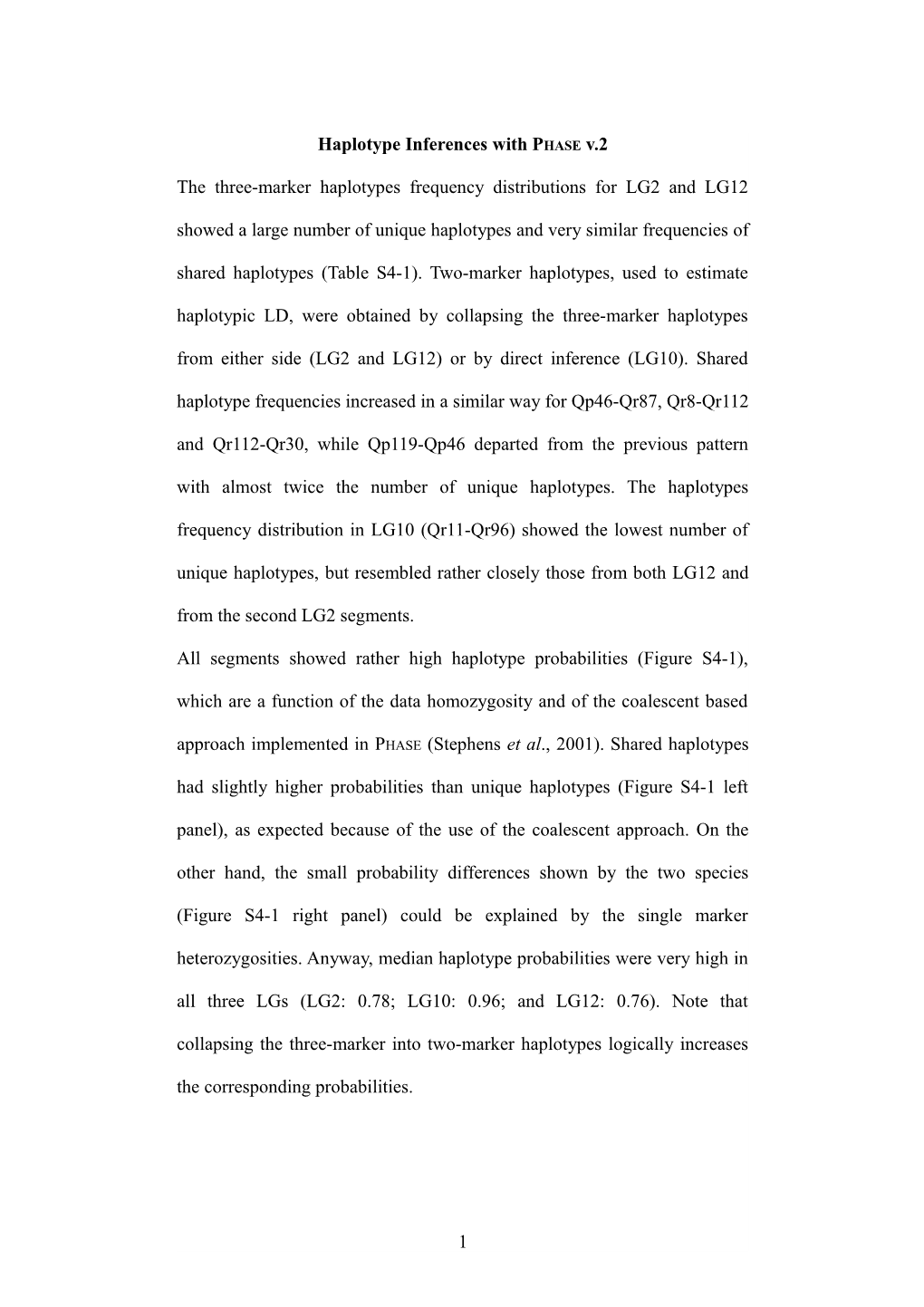 Haplotype Inferences with the ELB Algorithm