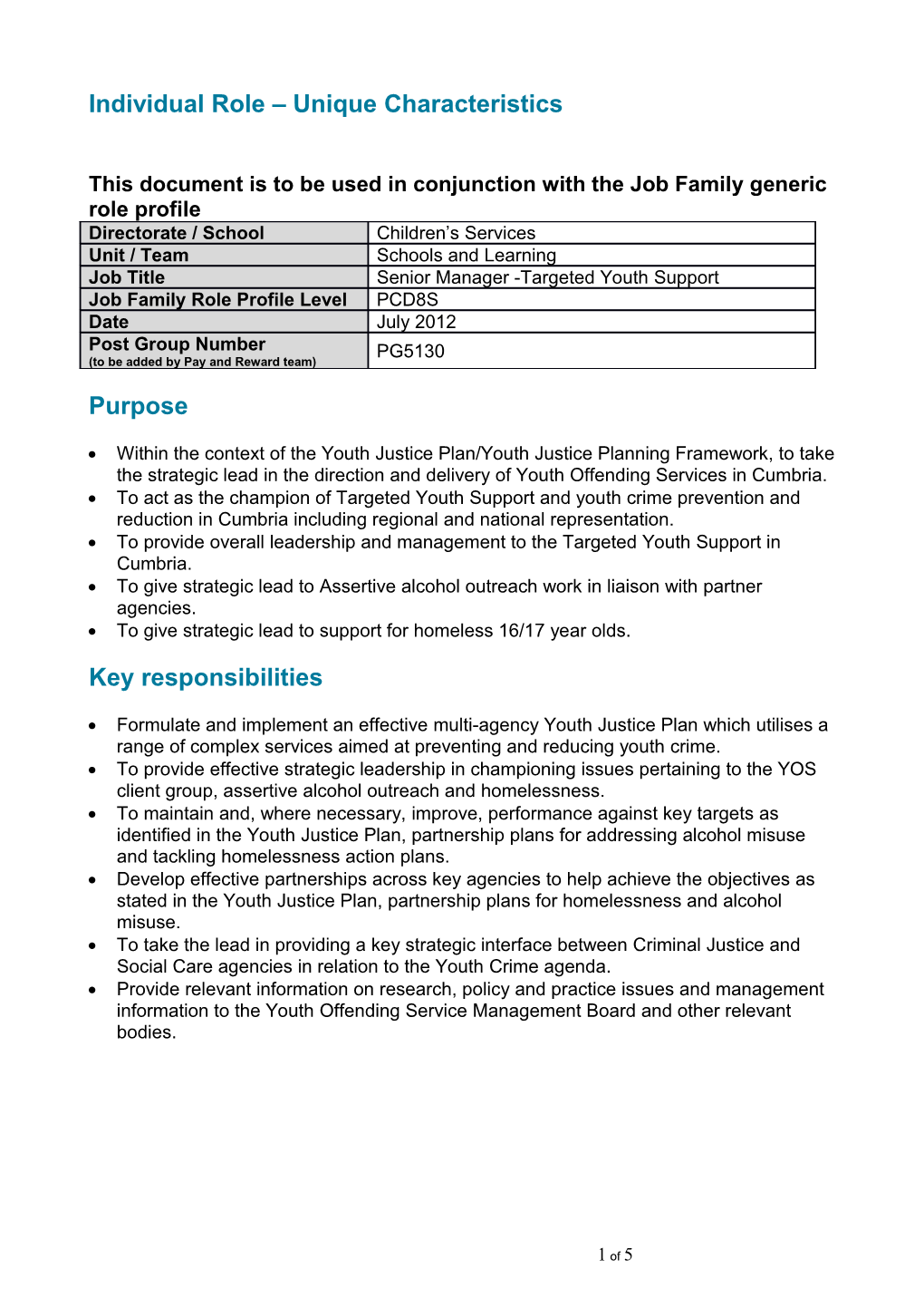 Cumbria County Council Business Support/Administration