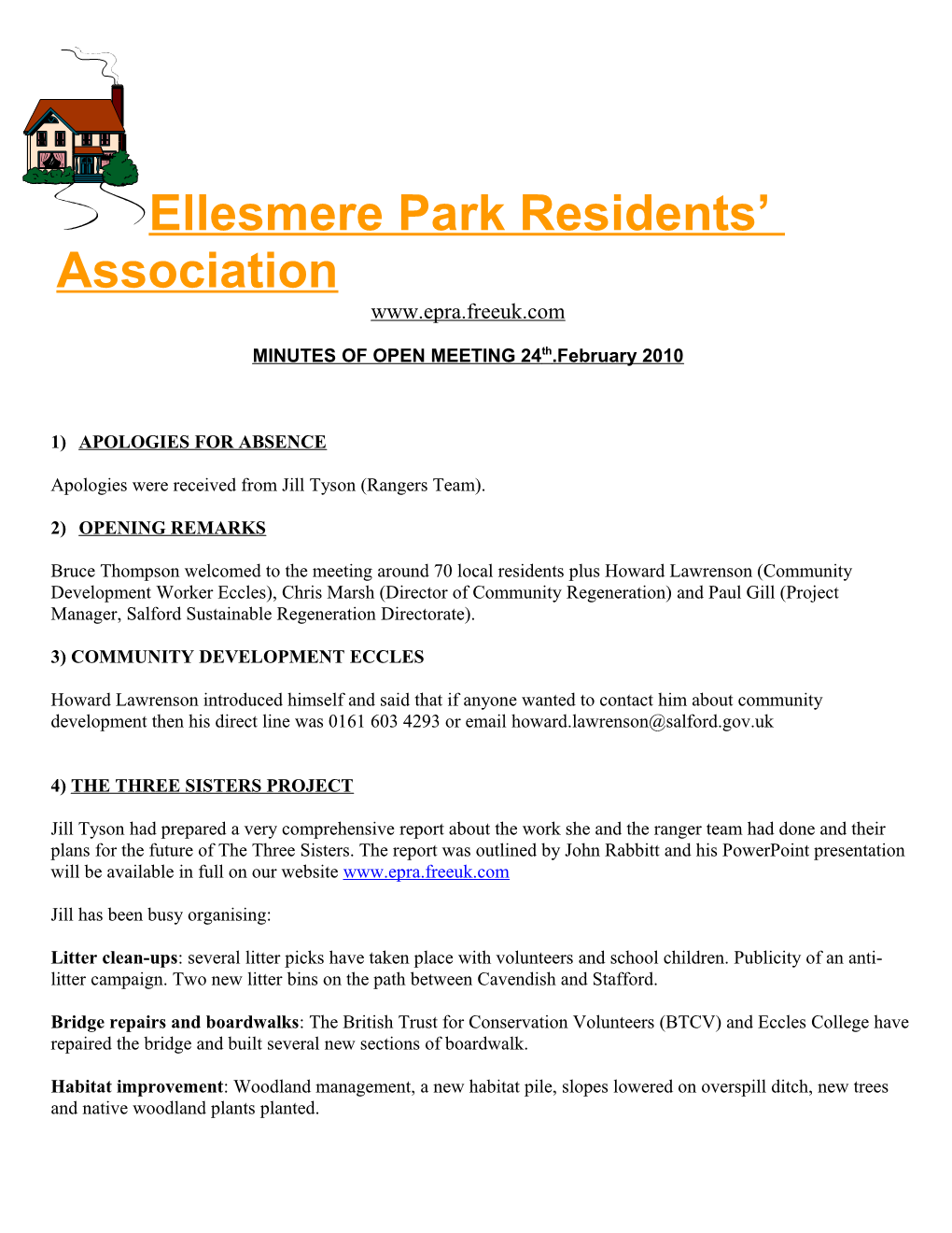 Ellesmere Park Residents Association