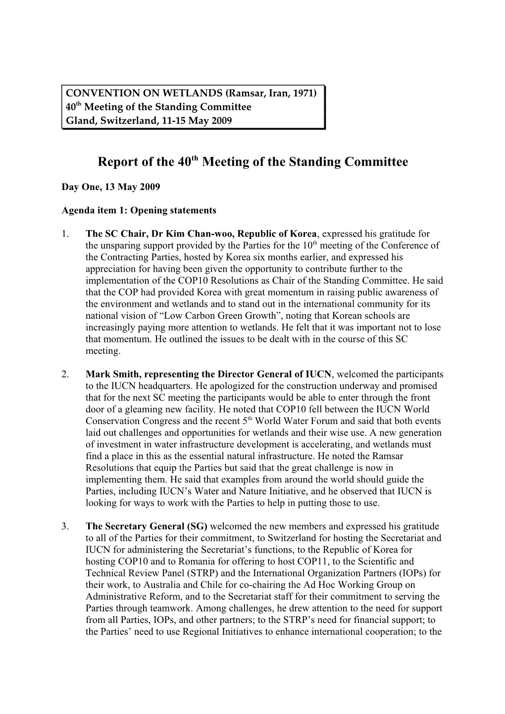 Standing Committee 40, Report, Page 20